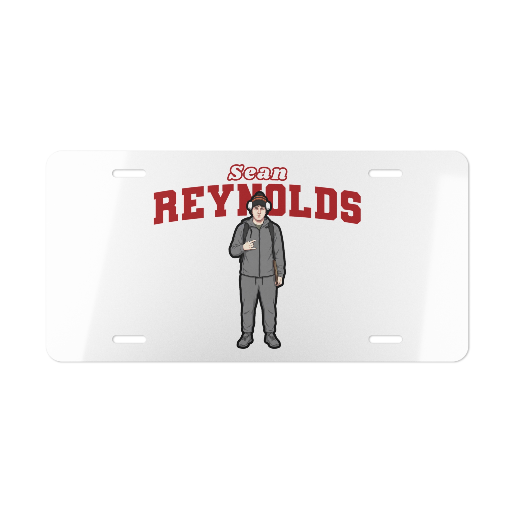 License Plate — character_name_arch in Classic