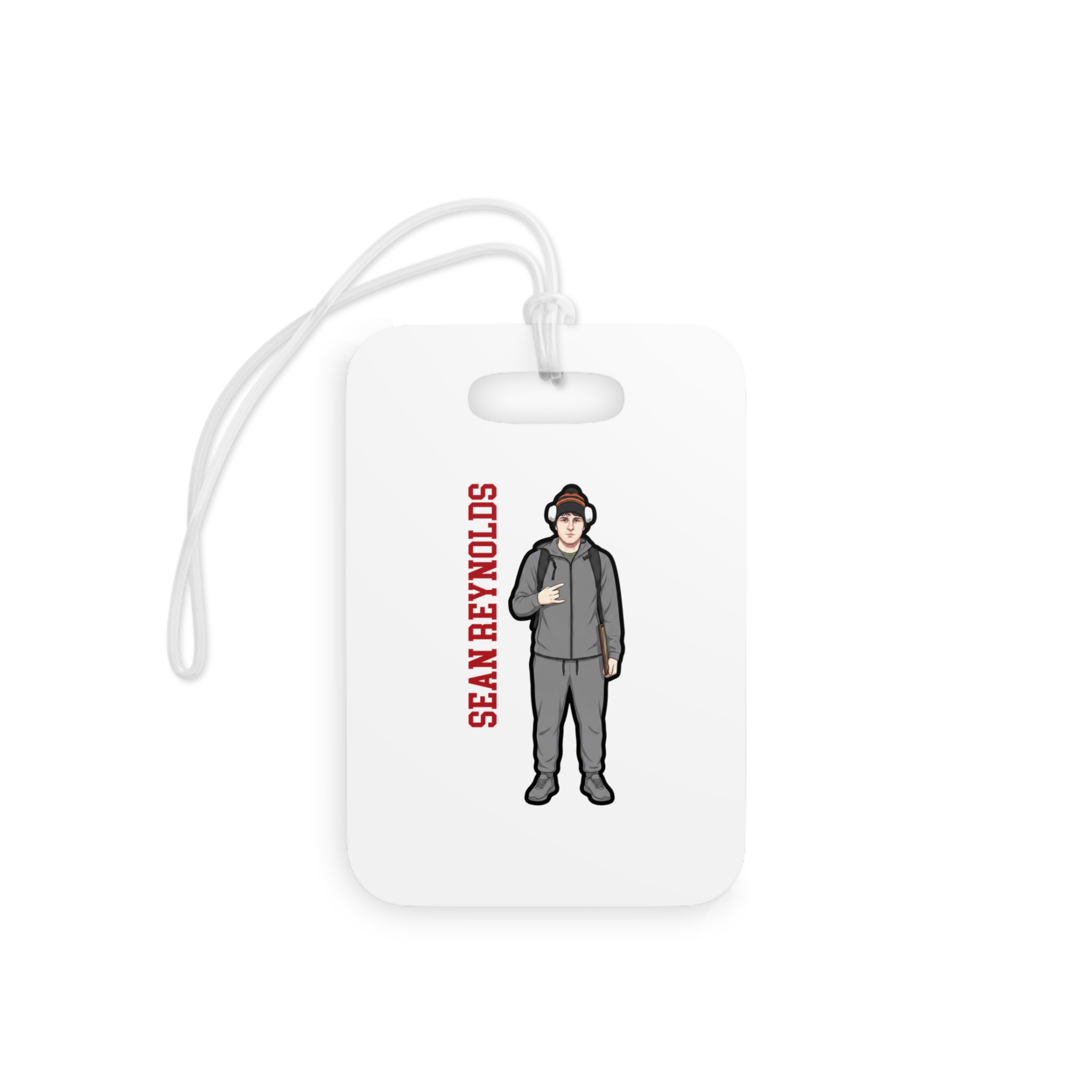 Bag Tag — character_name_vertical in Classic