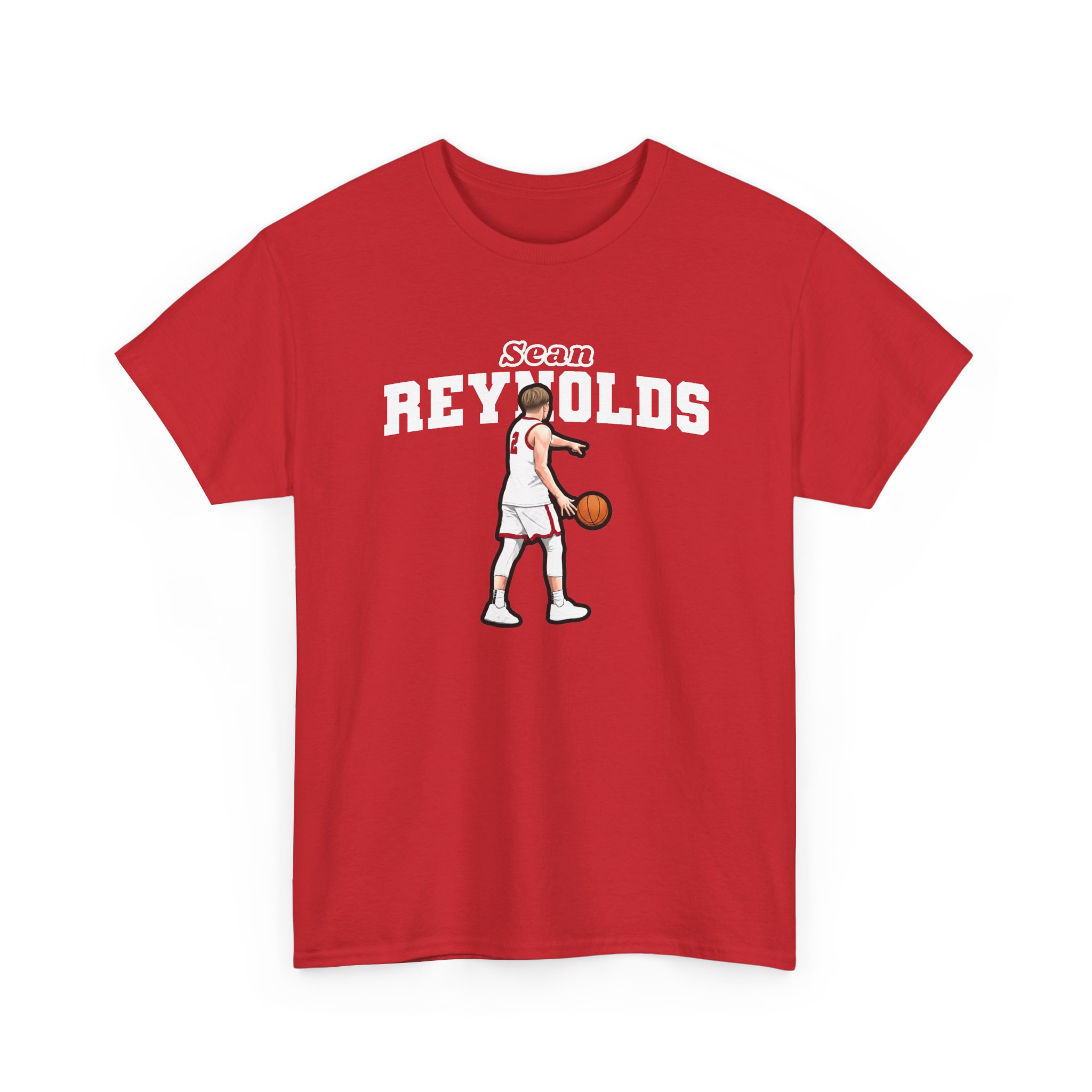 Tee — character_name_arch in Red