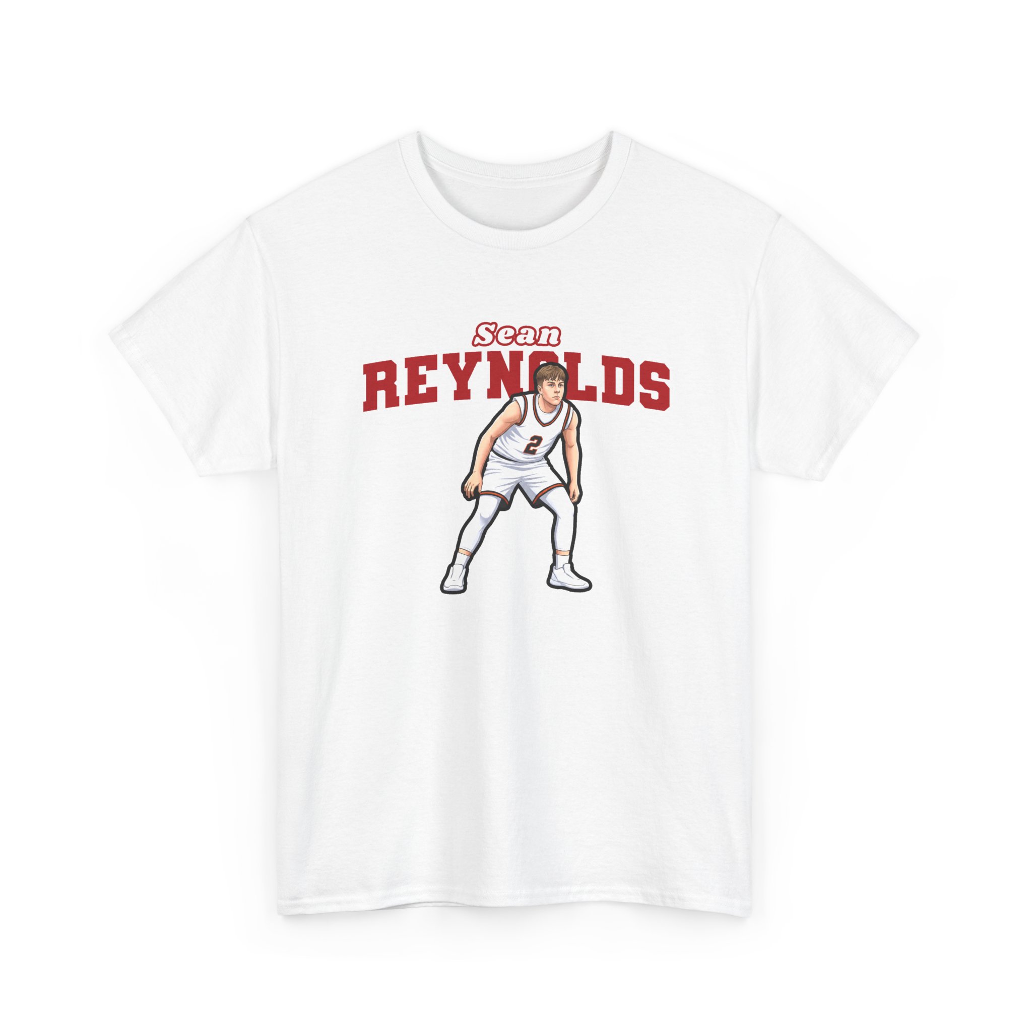 Tee — character_name_arch in White