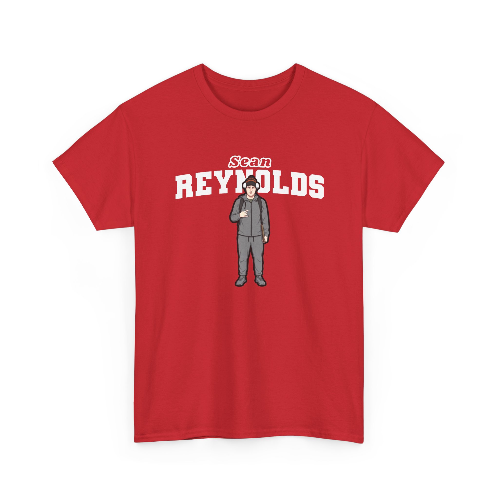 Tee — character_name_arch in Red