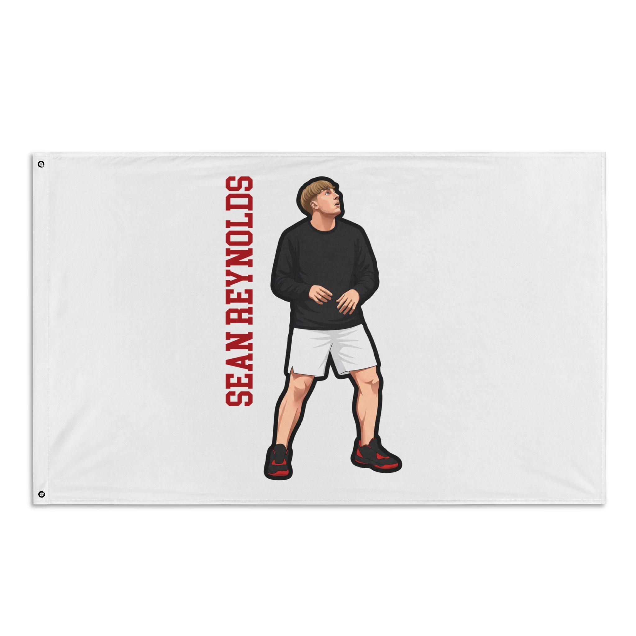 Flag (35 × 56 in) — character_name_vertical in Classic