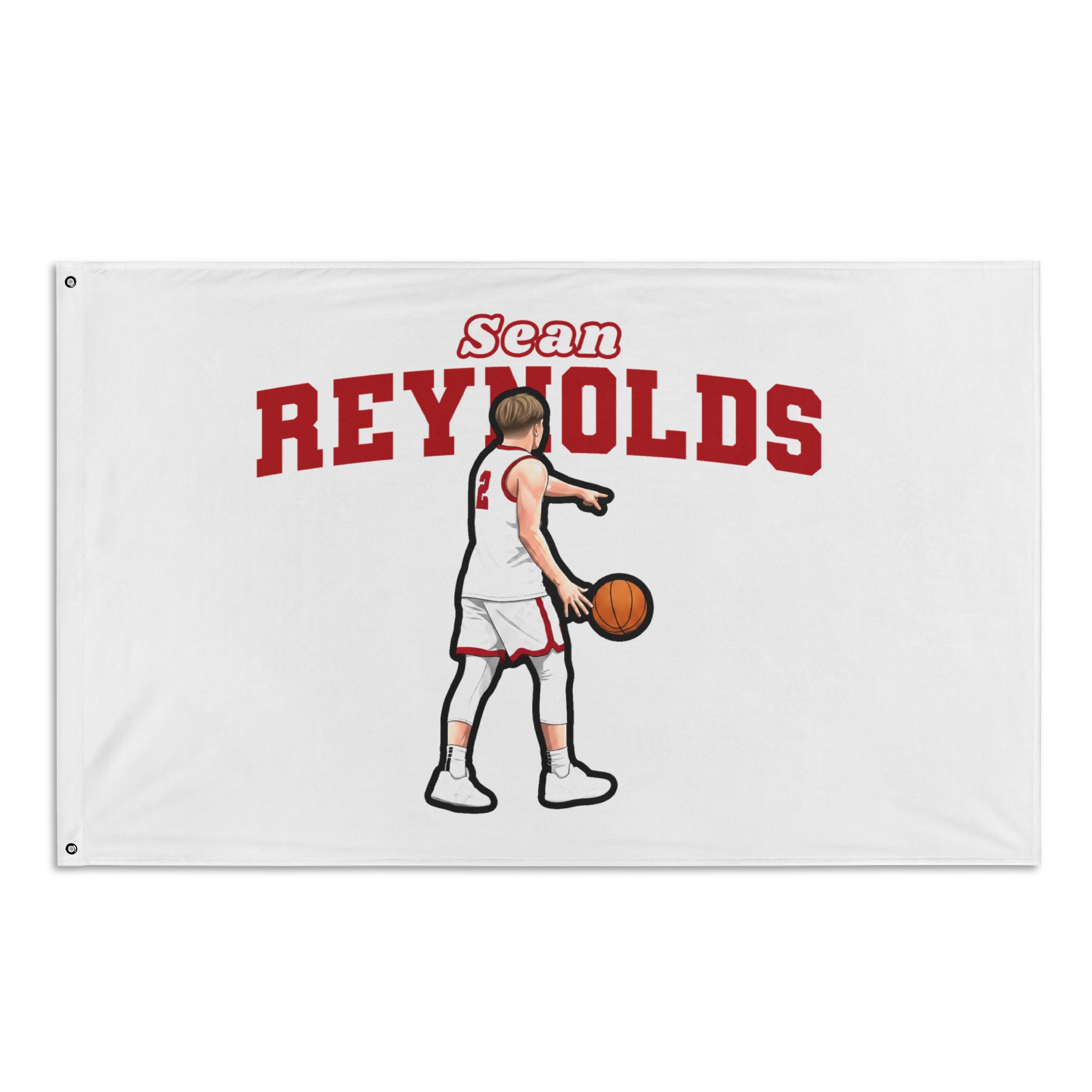Flag (35 × 56 in) — character_name_arch in Classic
