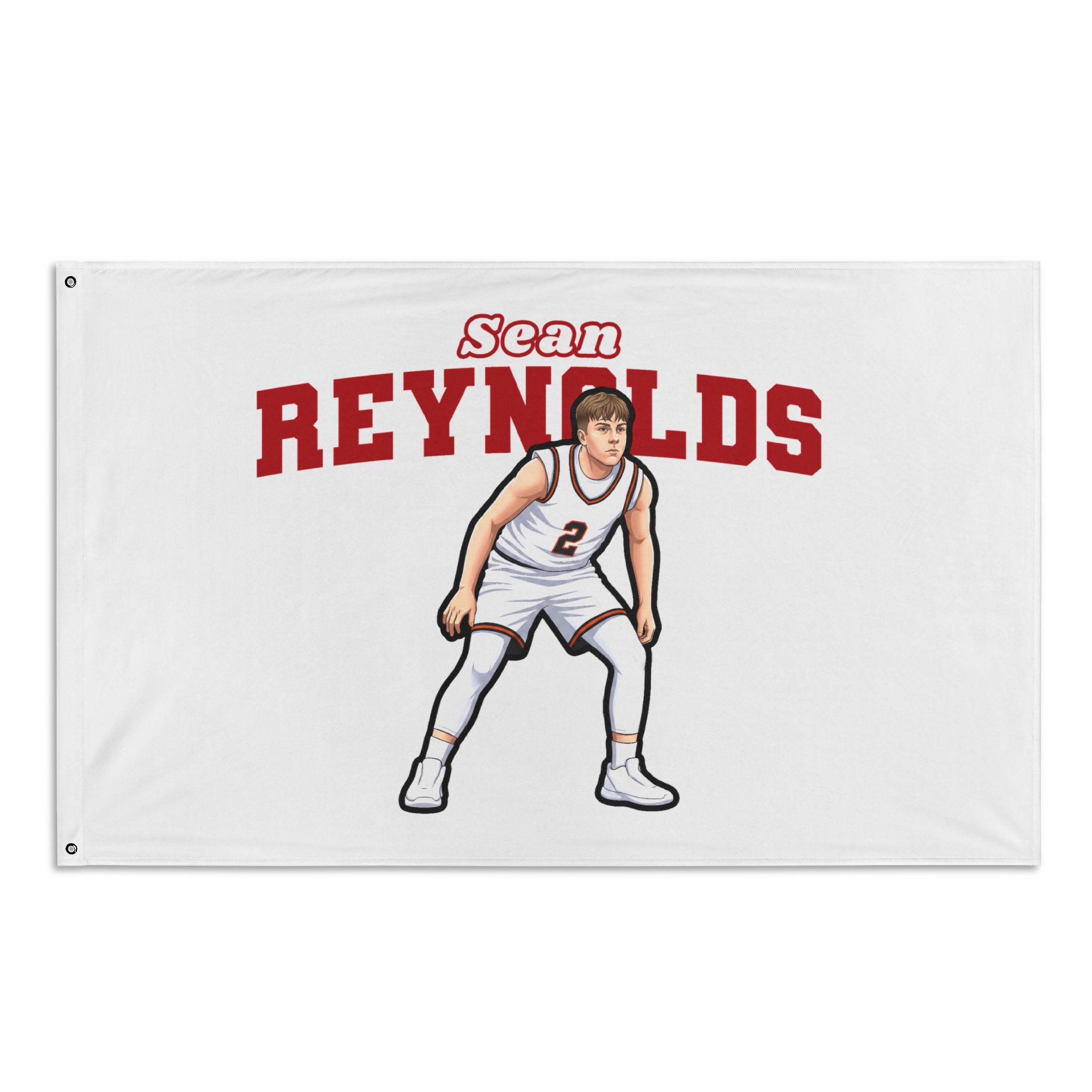 Flag (35 × 56 in) — character_name_arch in Classic