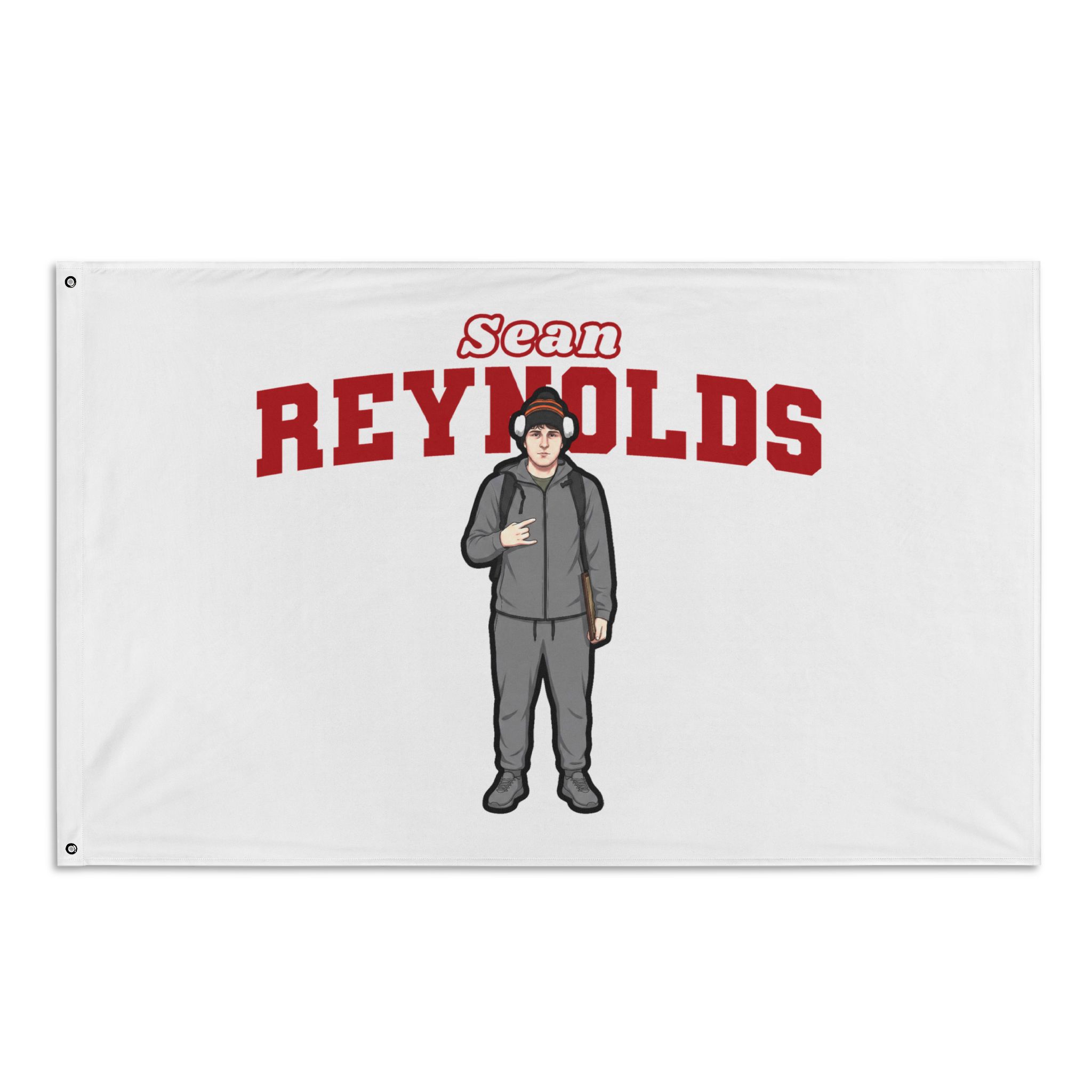 Flag (35 × 56 in) — character_name_arch in Classic