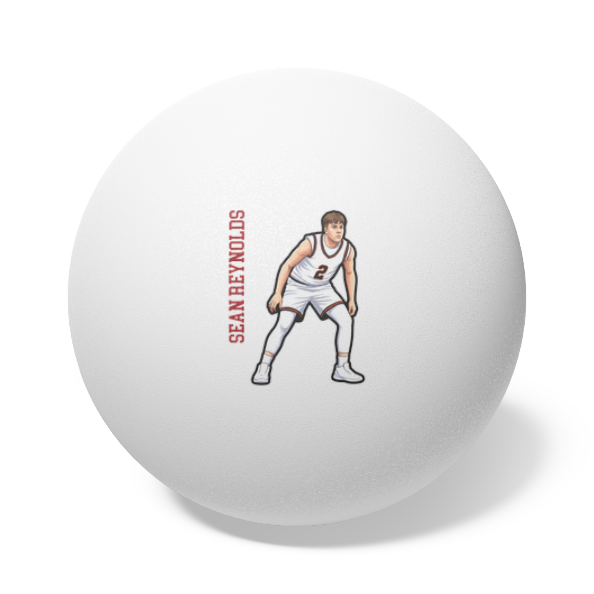 Ping Pong Balls, 6 pcs — character_name_vertical in White