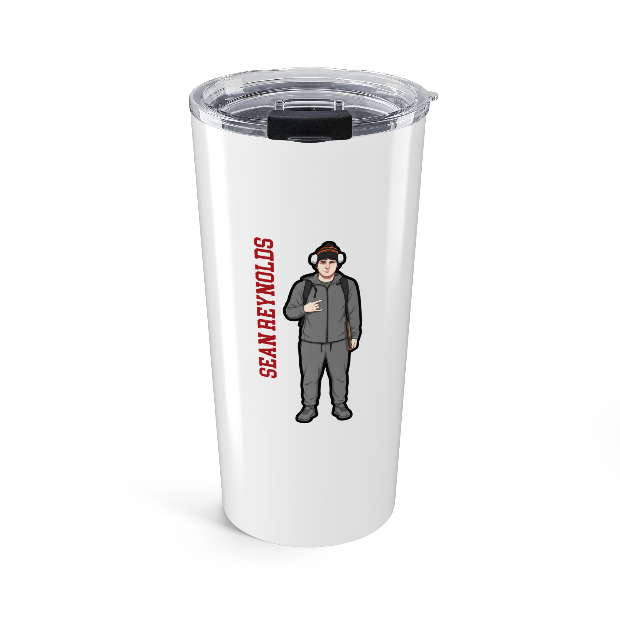 20oz Tumbler — character_name_vertical in Classic