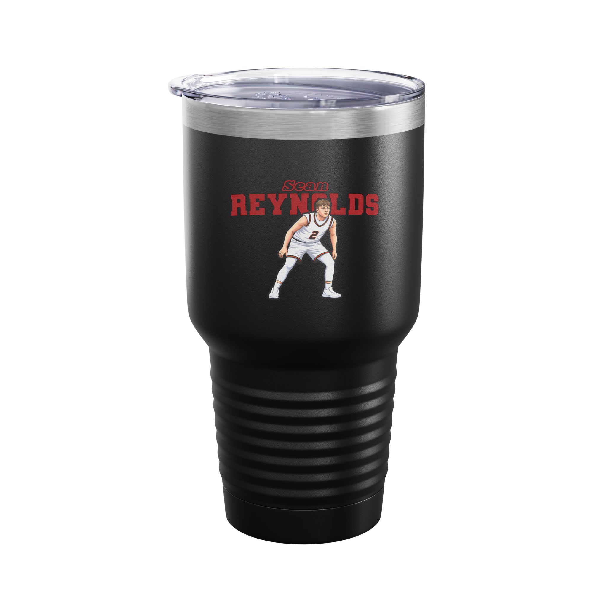 30oz Tumbler — character_name_arch in Black