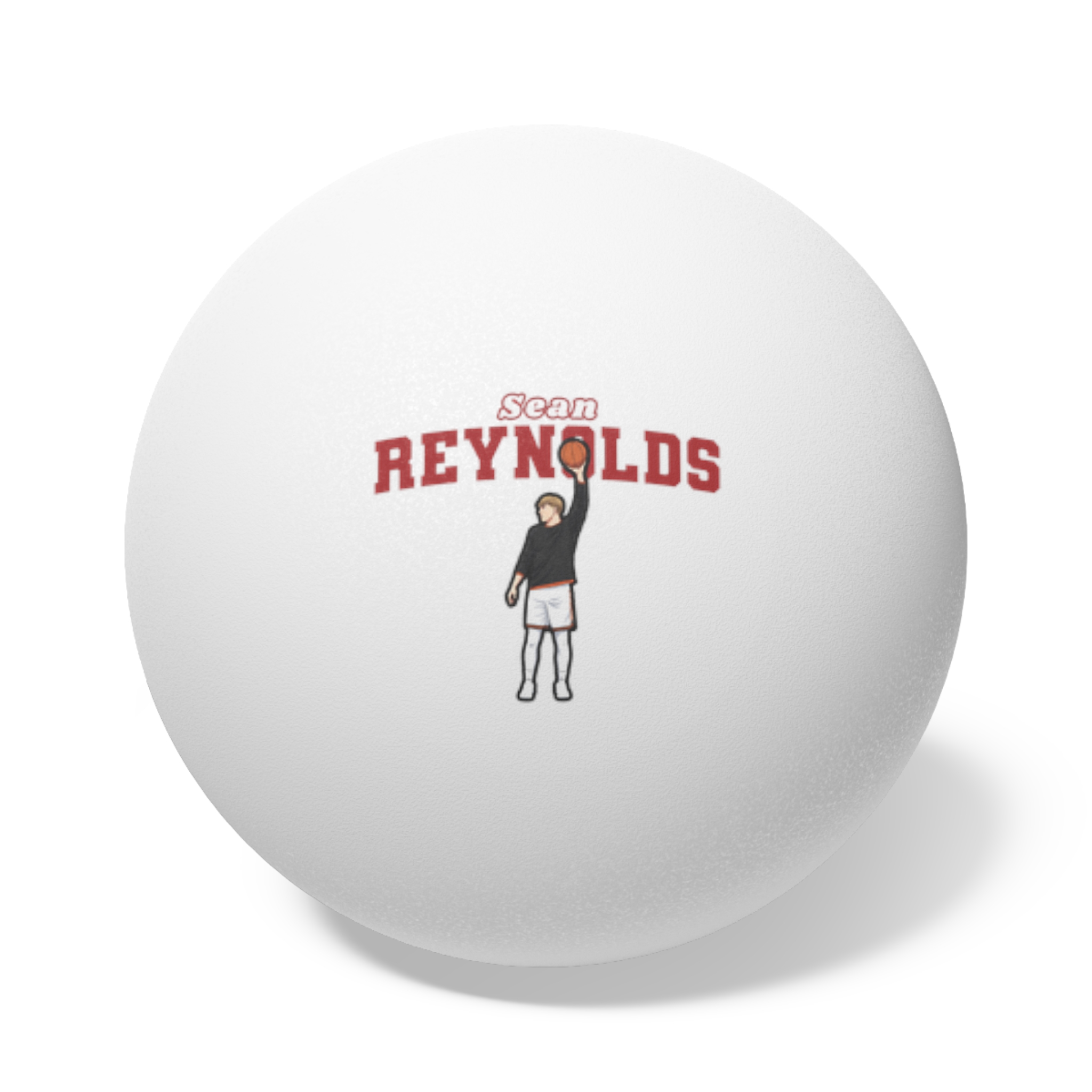 Ping Pong Balls, 6 pcs — character_name_arch in White