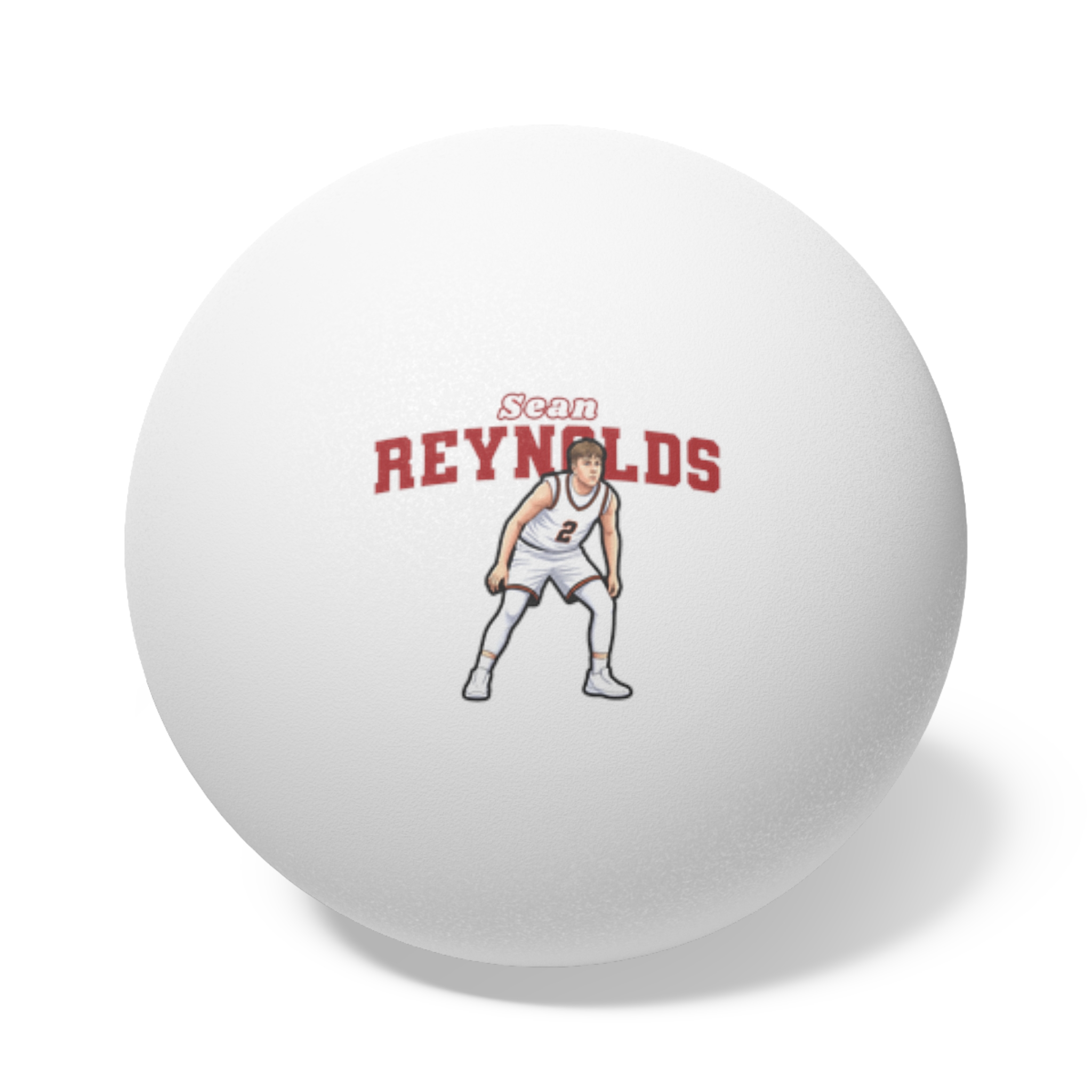Ping Pong Balls, 6 pcs — character_name_arch in White