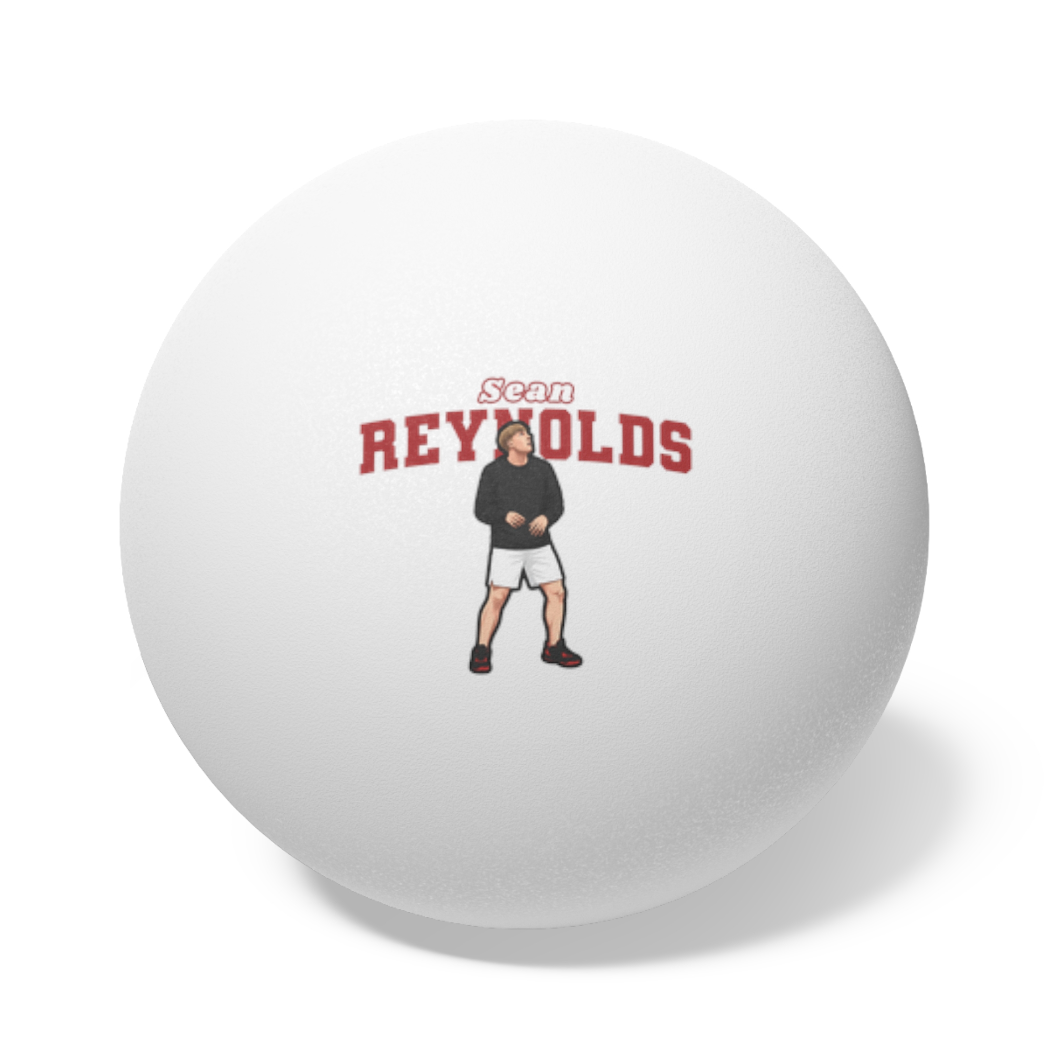 Ping Pong Balls, 6 pcs — character_name_arch in White