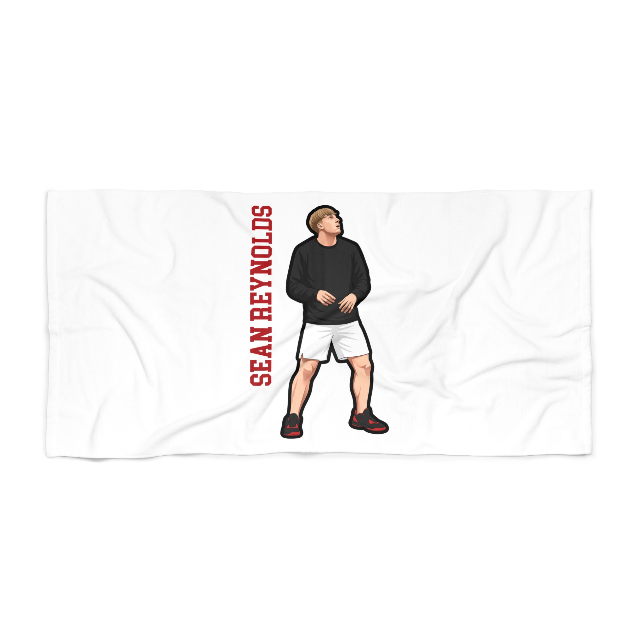 Beach Towel — character_name_vertical in Classic