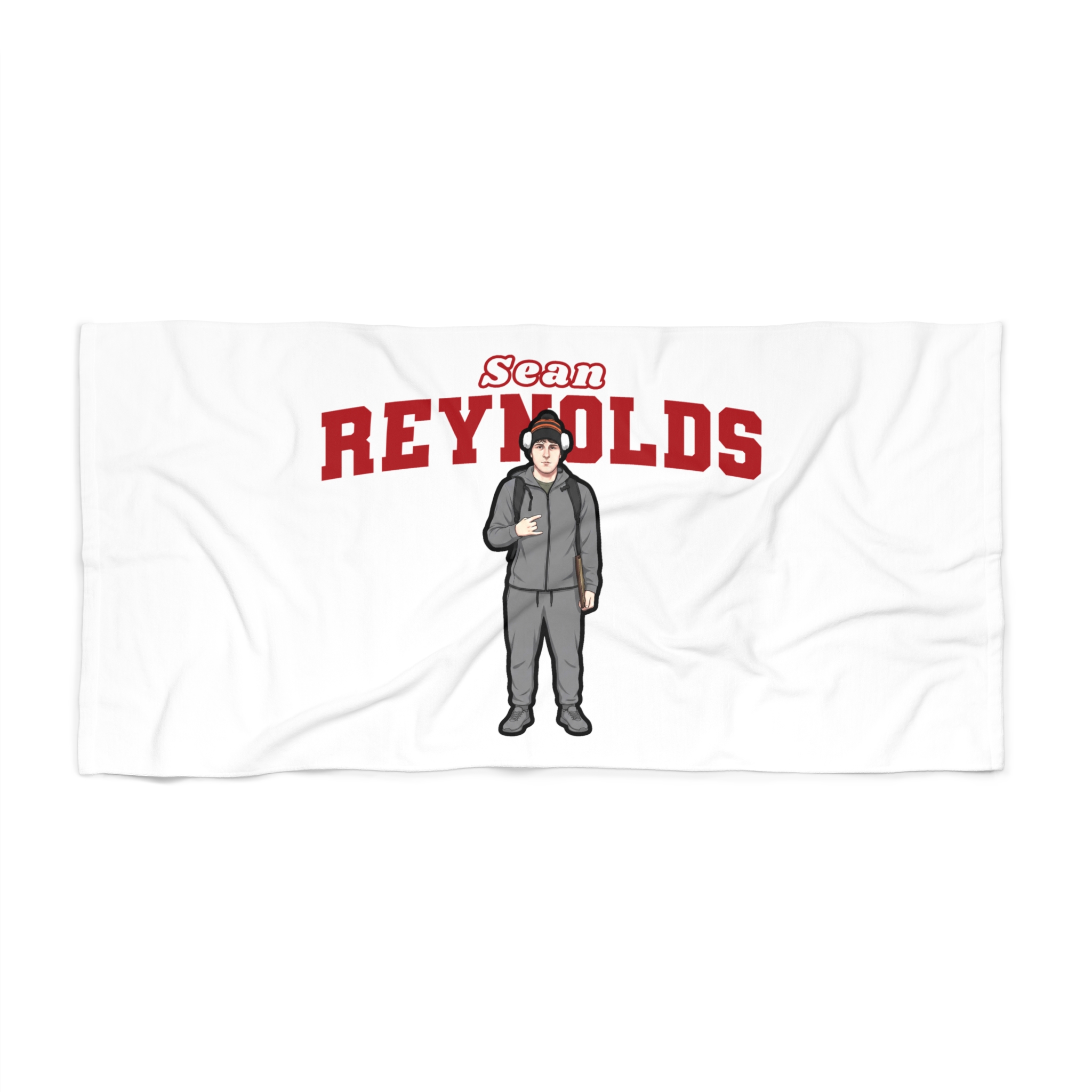 Beach Towel — character_name_arch in Classic