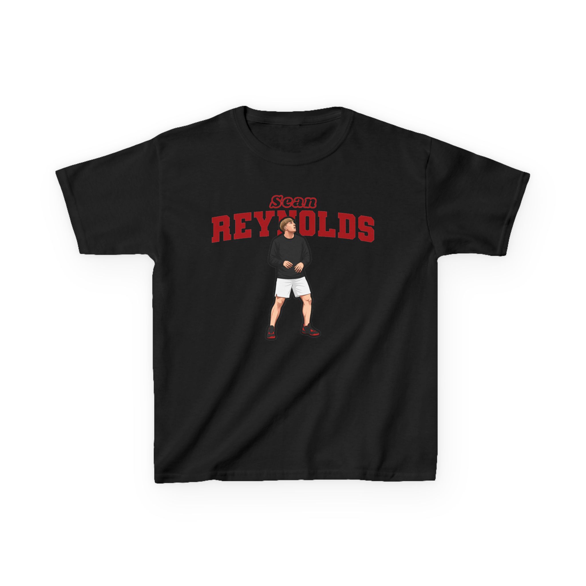 Youth Tee — character_name_arch in Black