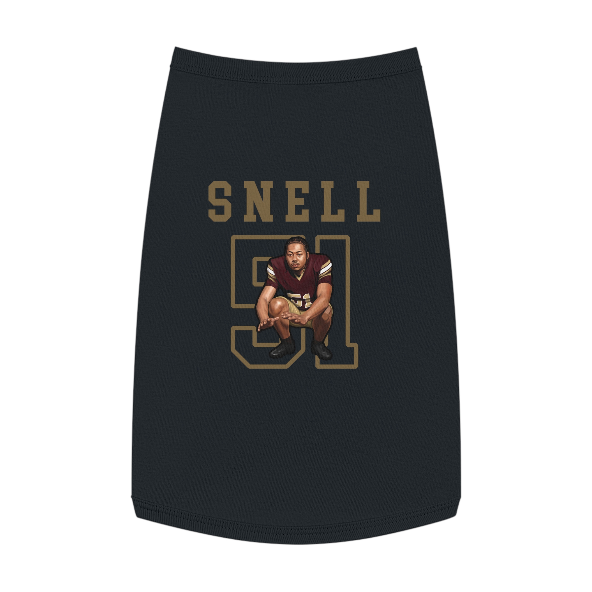 Pet Tank Top — character_shirsey in Black