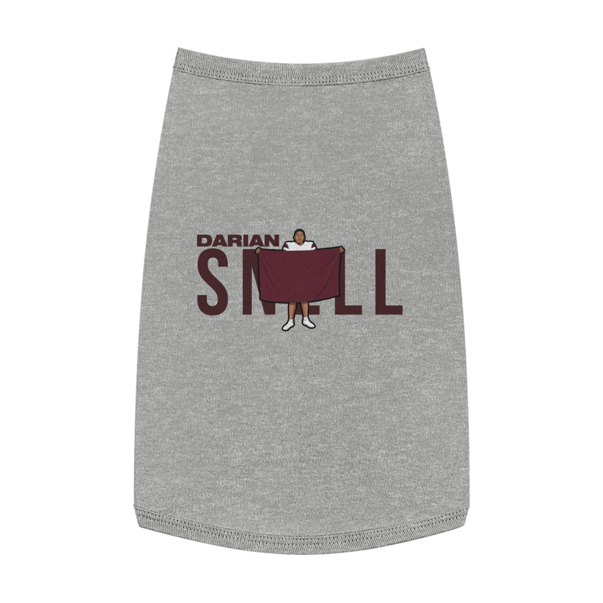 Pet Tank Top — character_player_name in White