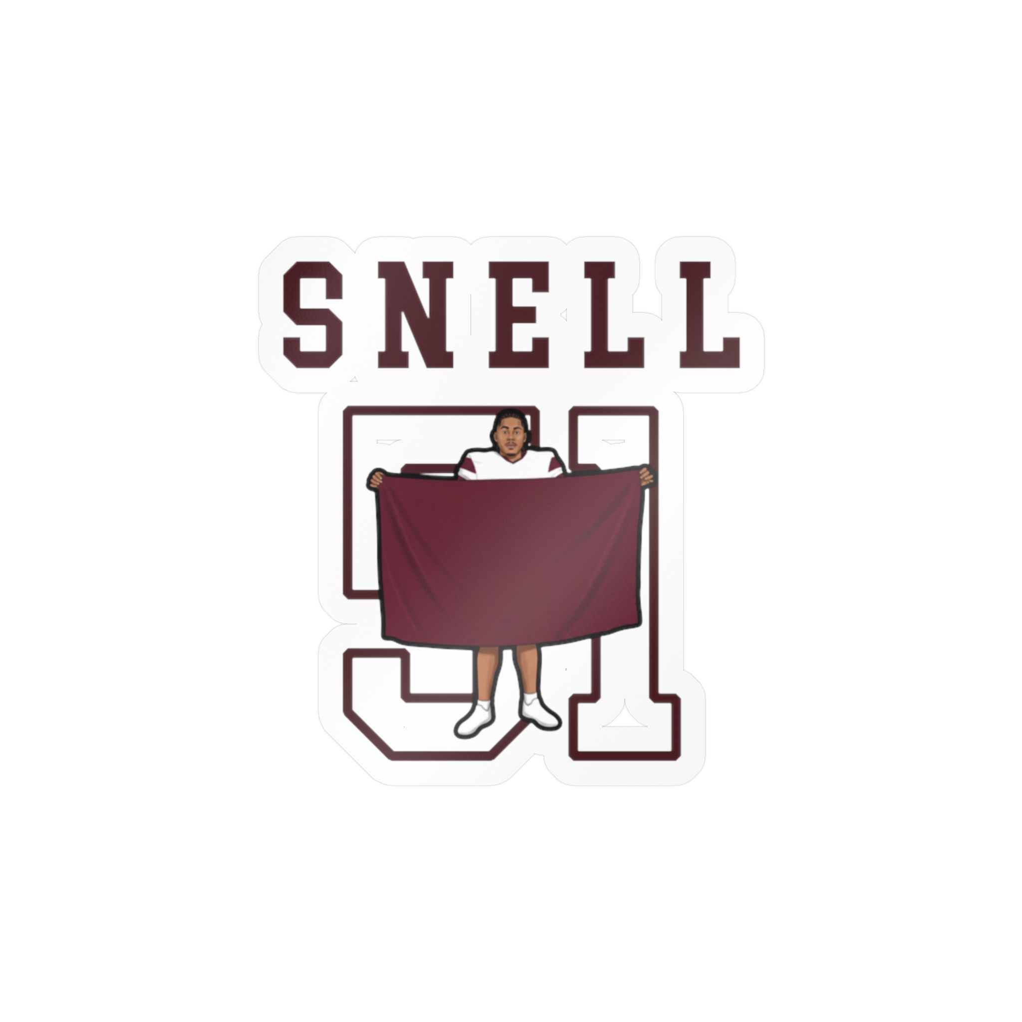 Vinyl Sticker — character_shirsey in Classic