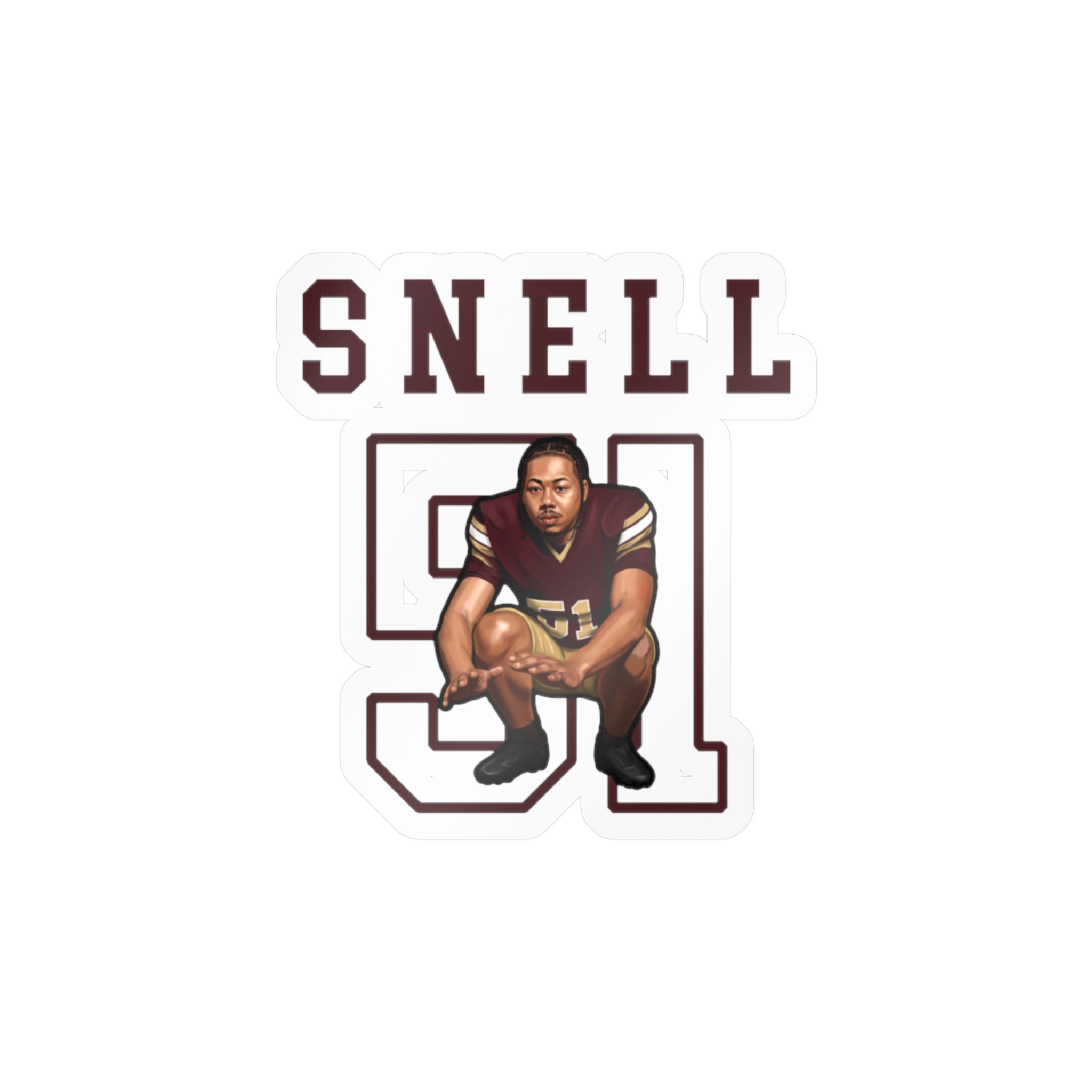 Vinyl Sticker — character_shirsey in Classic