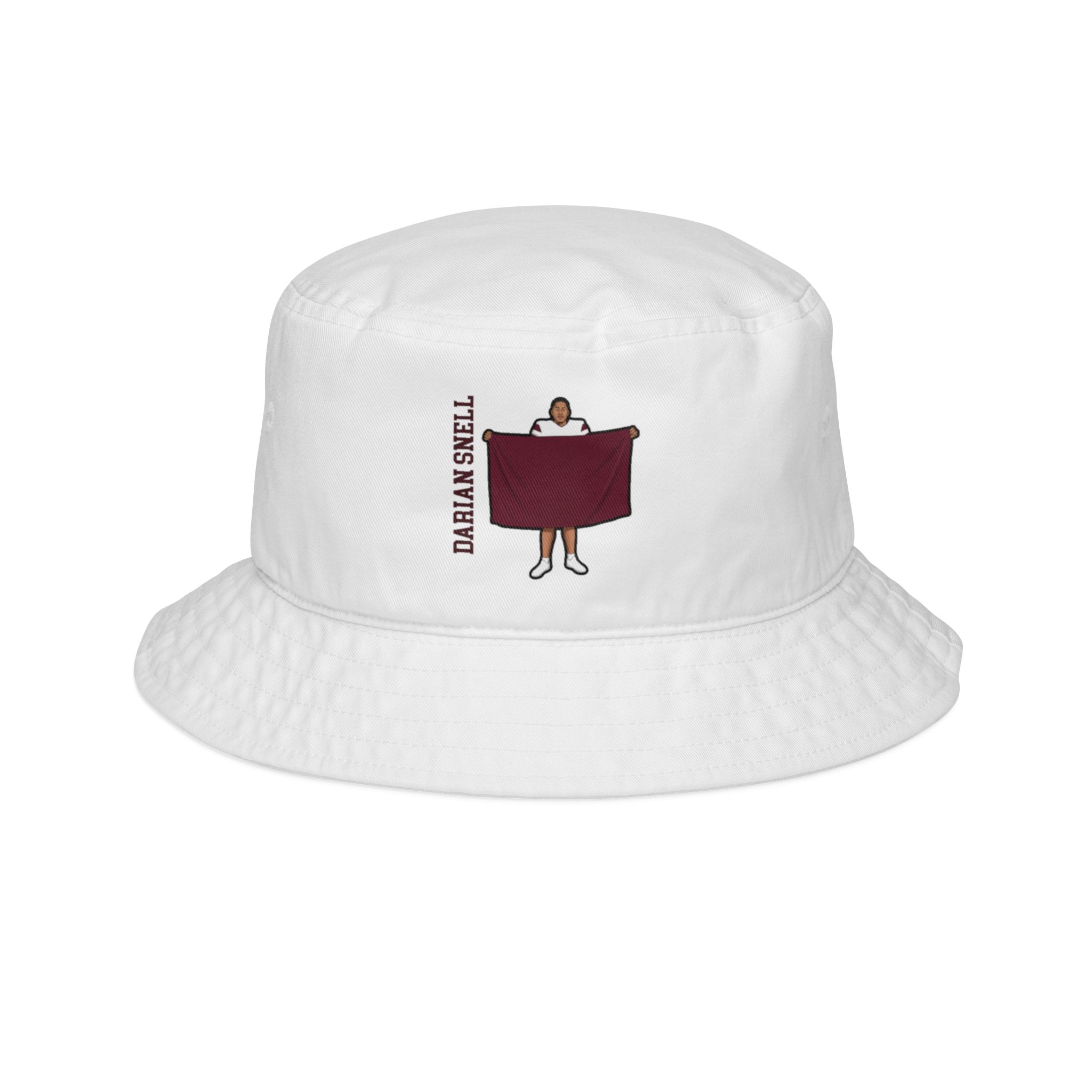 Bucket Hat — character_name_vertical in White