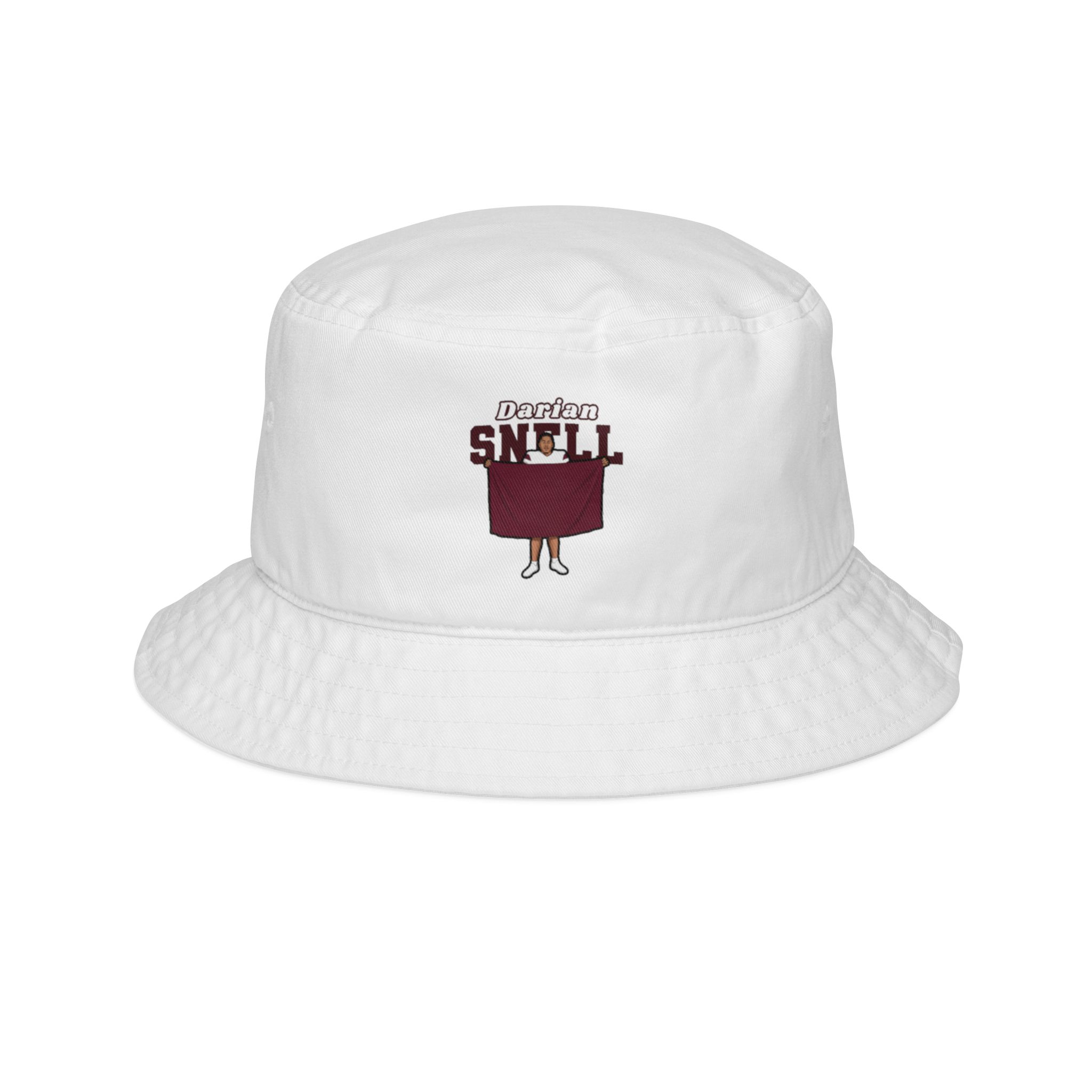 Bucket Hat — character_name_arch in White