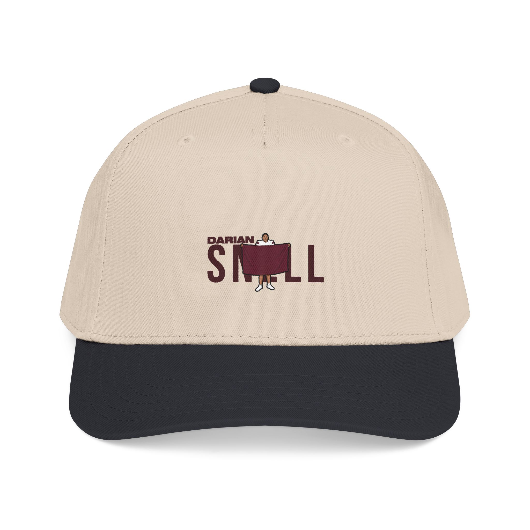 Baseball Cap — character_player_name in Black / Natural