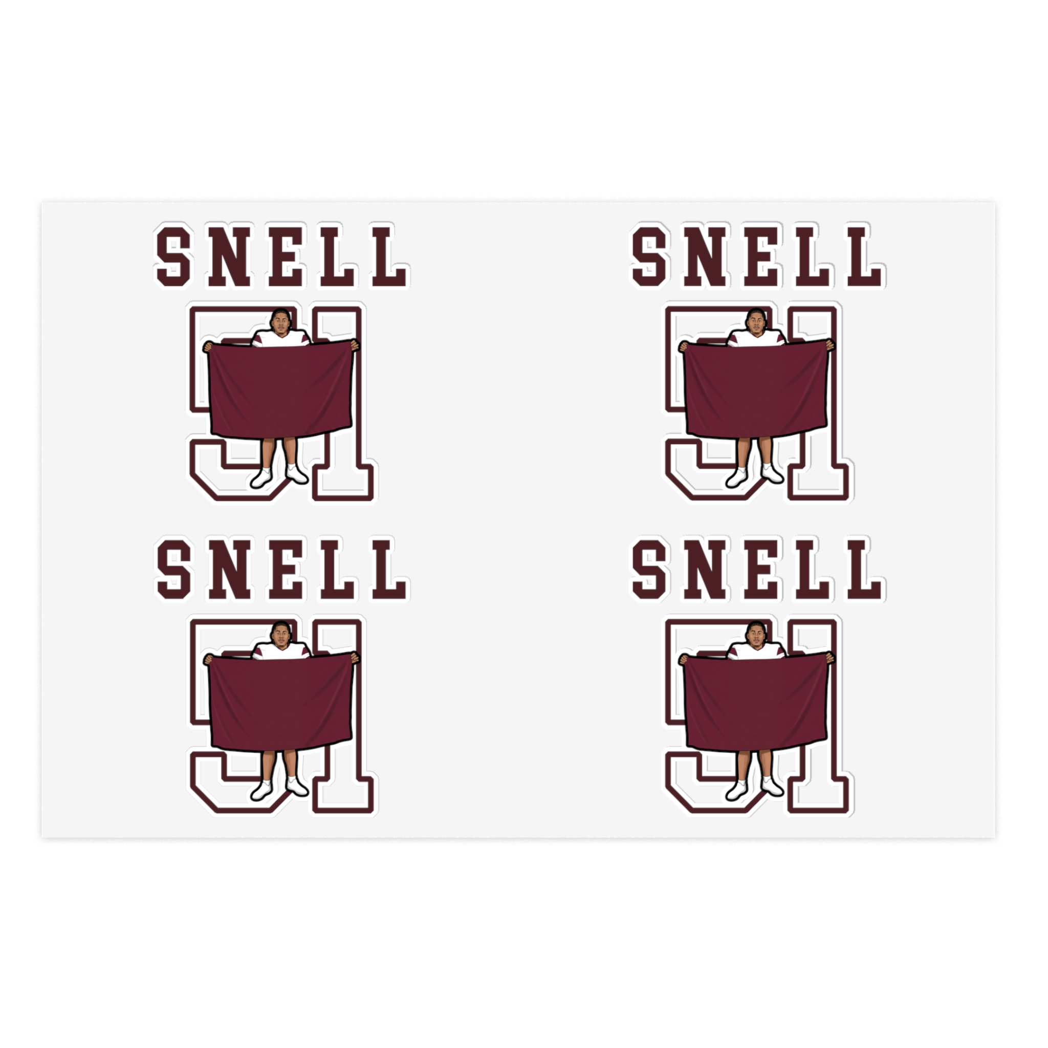 Sticker Sheet — character_shirsey in Classic
