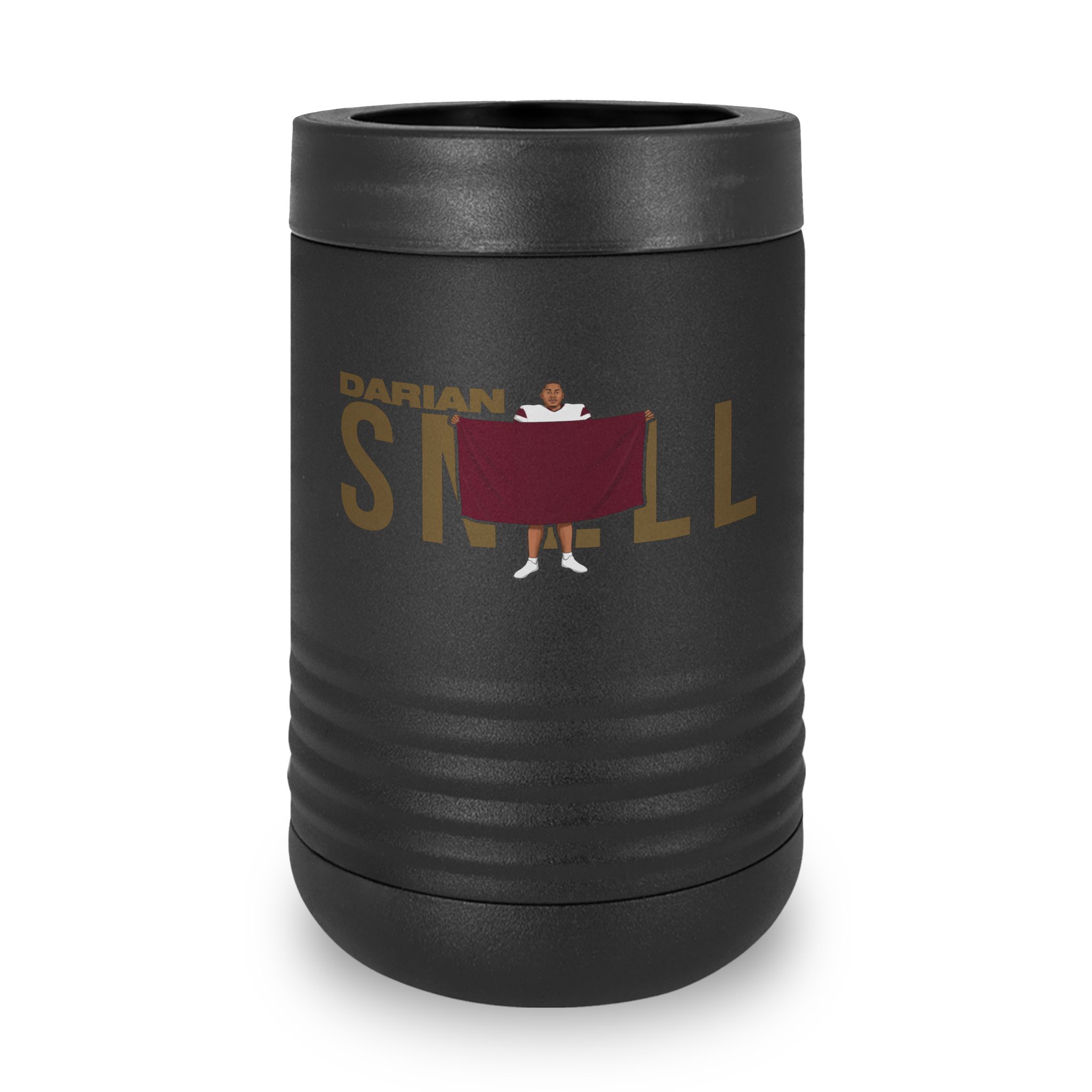 Stainless Can Cooler — character_player_name in Black