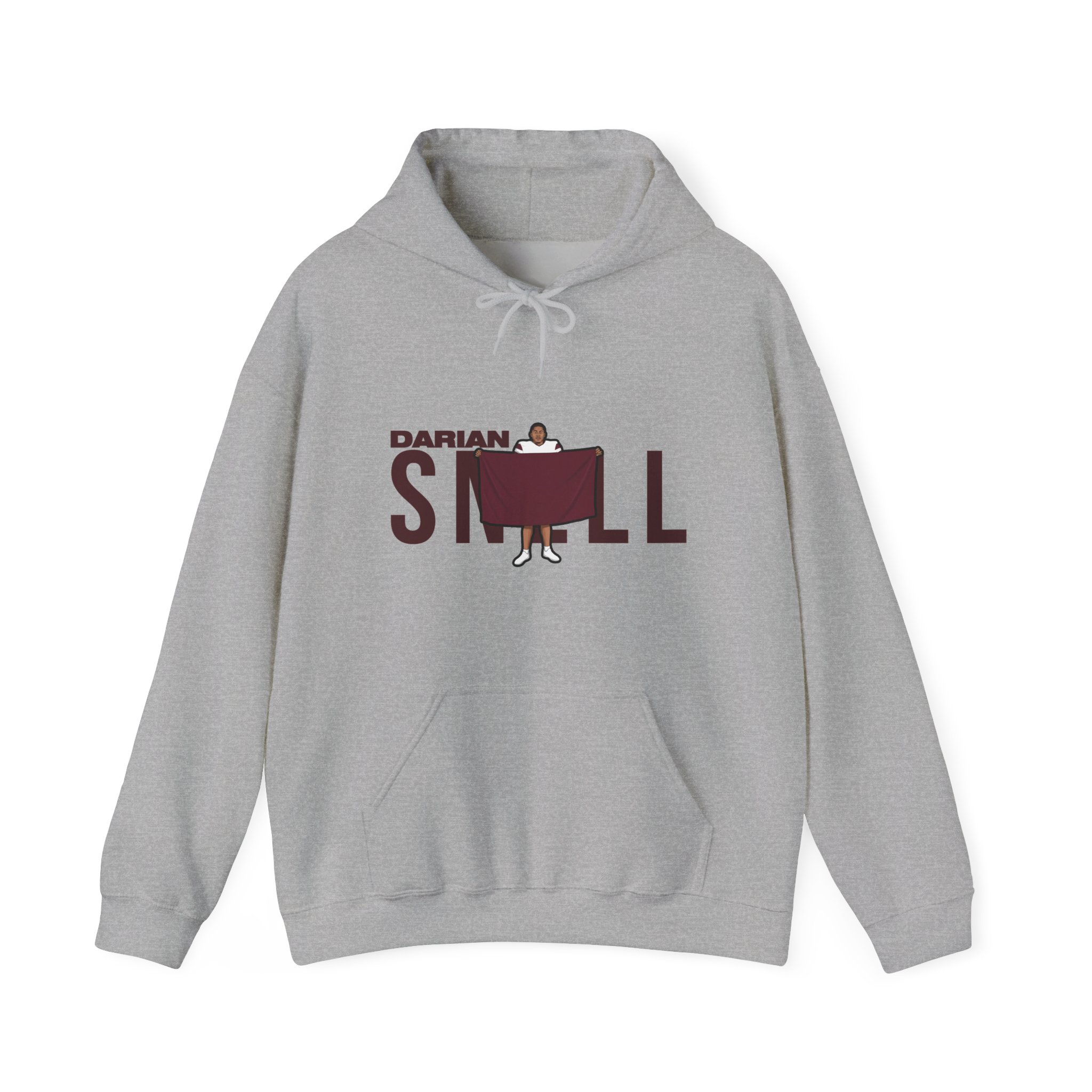 Hoodie — character_player_name in Grey