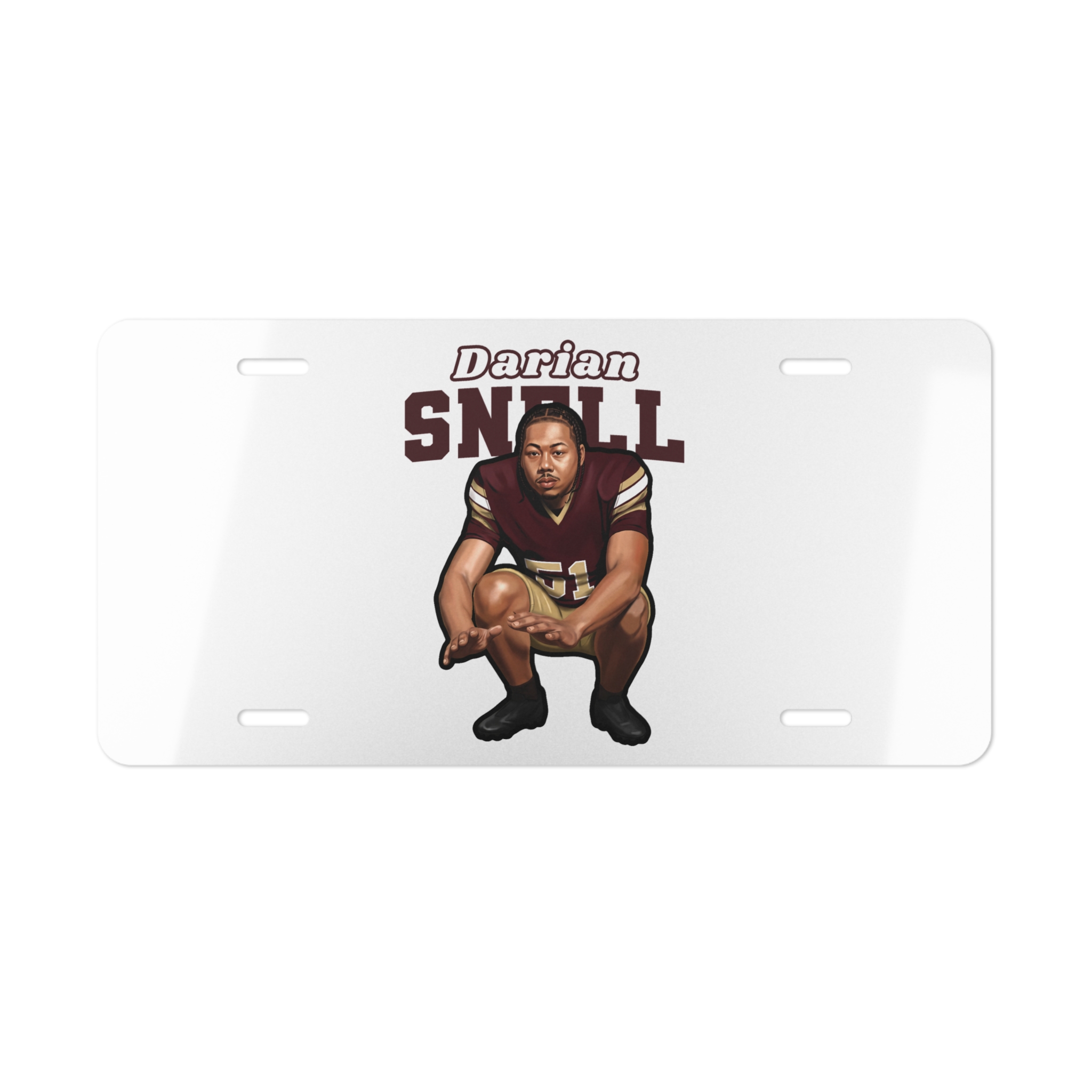 License Plate — character_name_arch in Classic