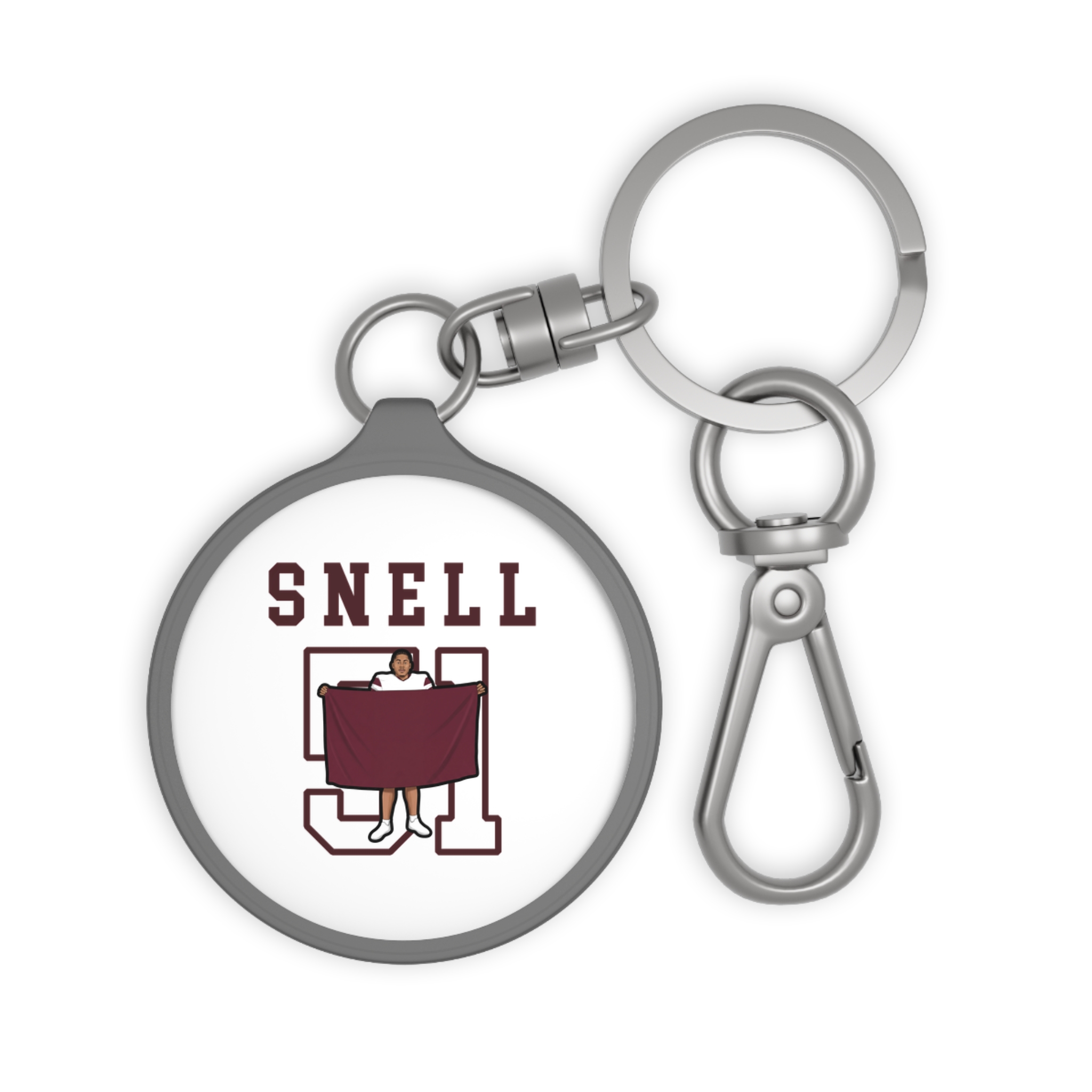 Keychain — character_shirsey in Grey