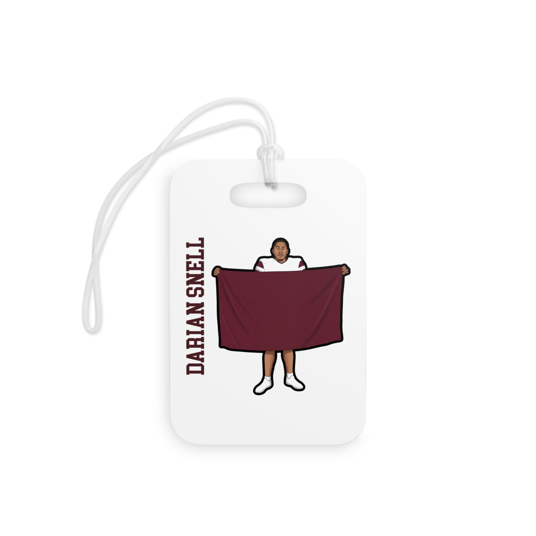 Bag Tag — character_name_vertical in Classic