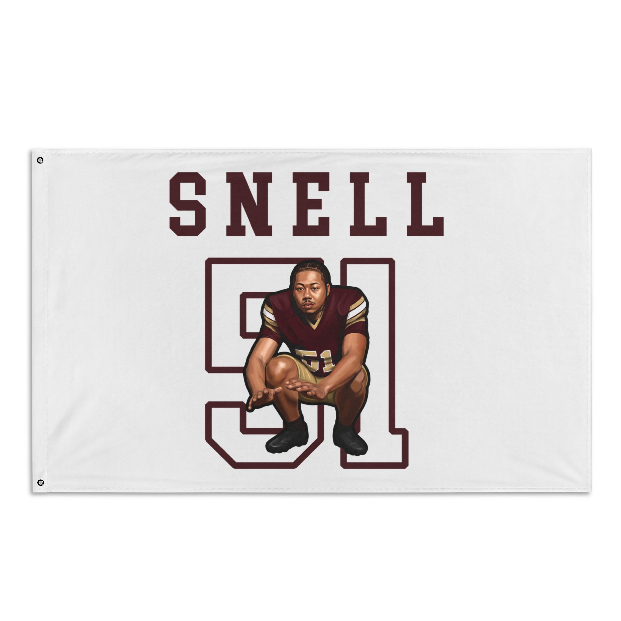 Flag (35 × 56 in) — character_shirsey in Classic