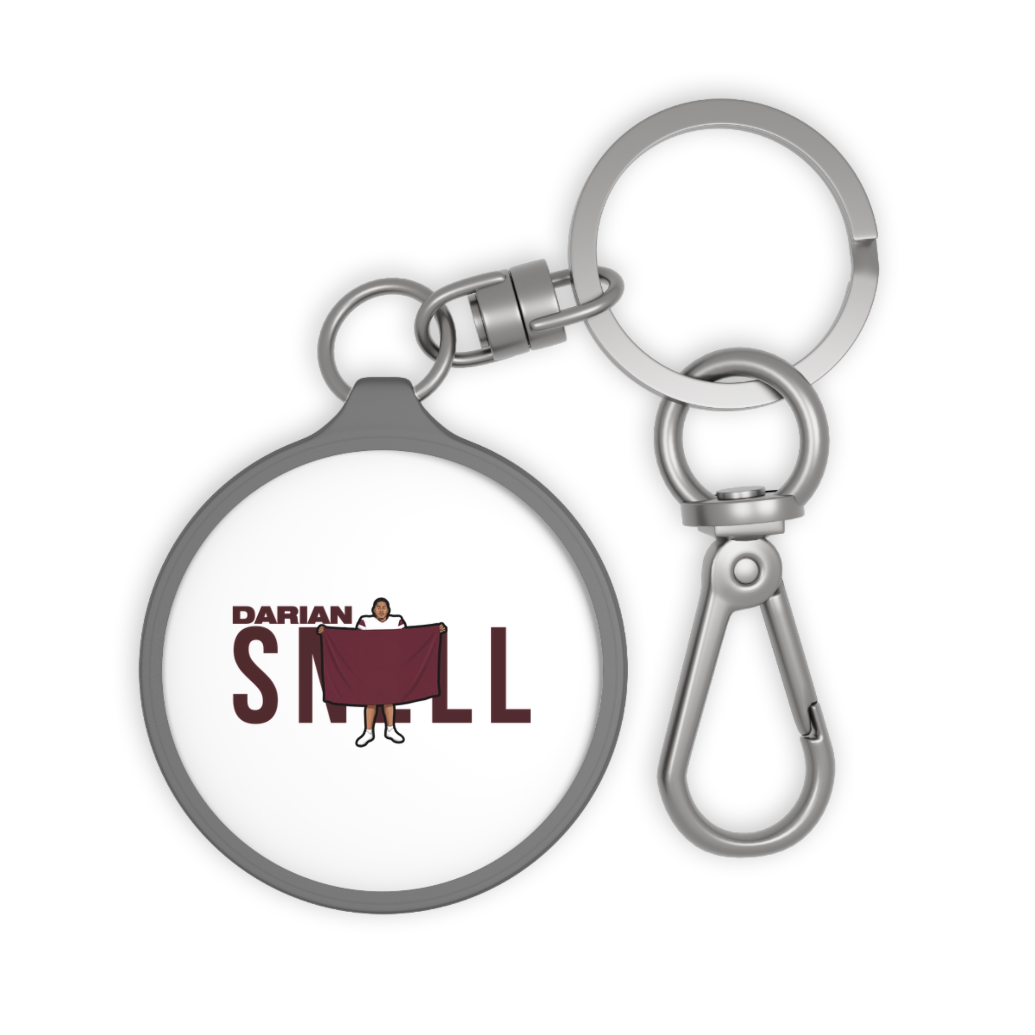 Keychain — character_player_name in Grey
