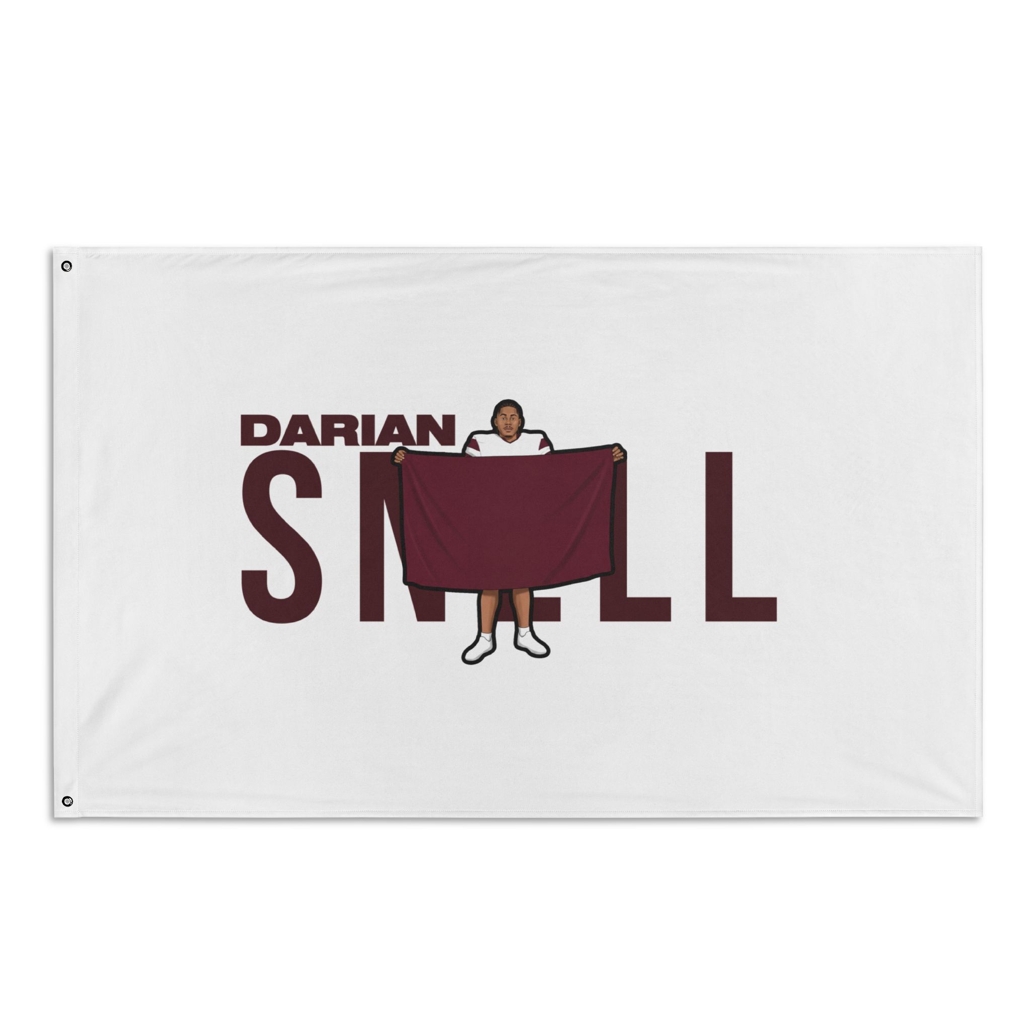 Flag (35 × 56 in) — character_player_name in Classic