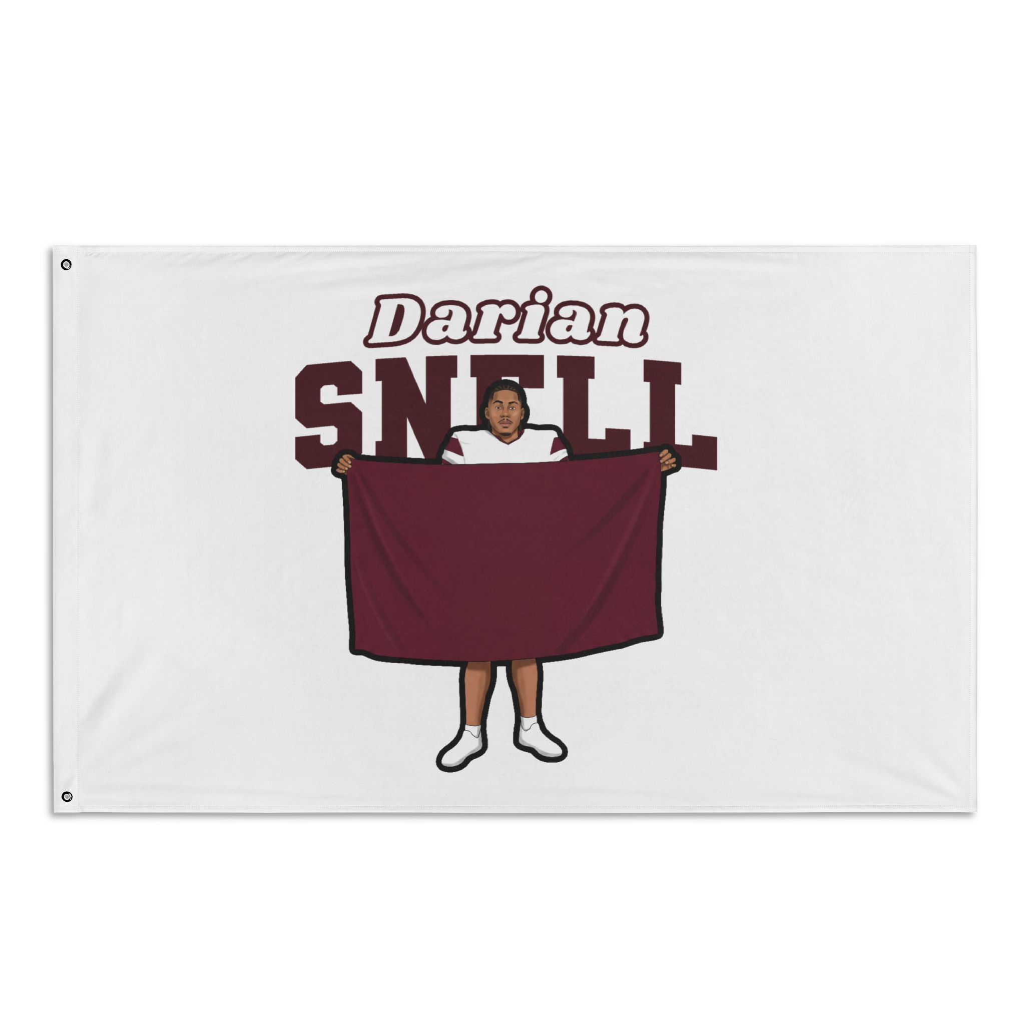 Flag (35 × 56 in) — character_name_arch in Classic