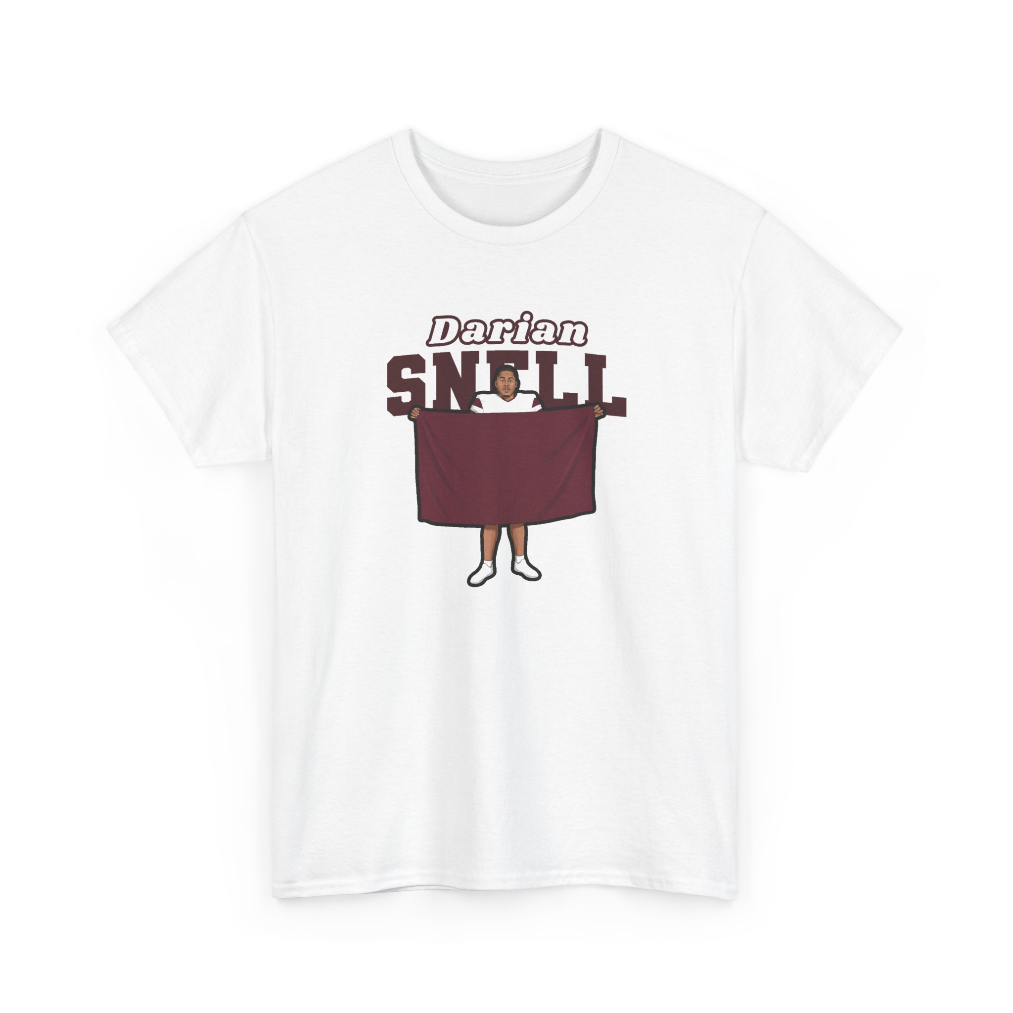 Tee — character_name_arch in White
