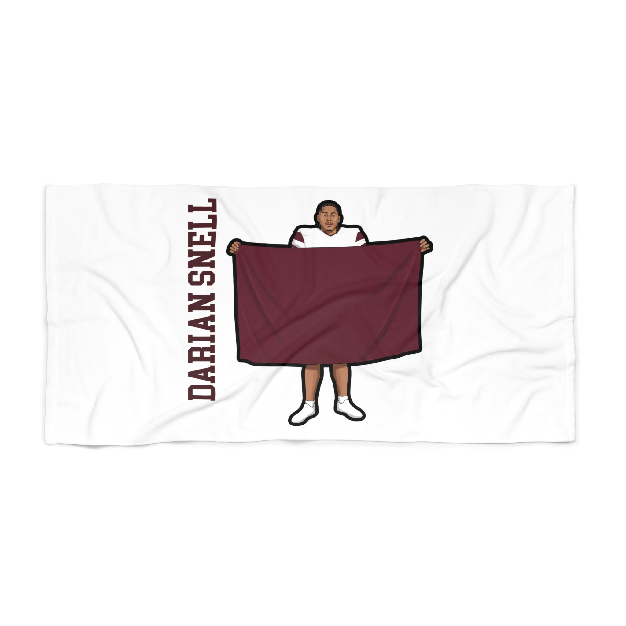 Beach Towel — character_name_vertical in Classic