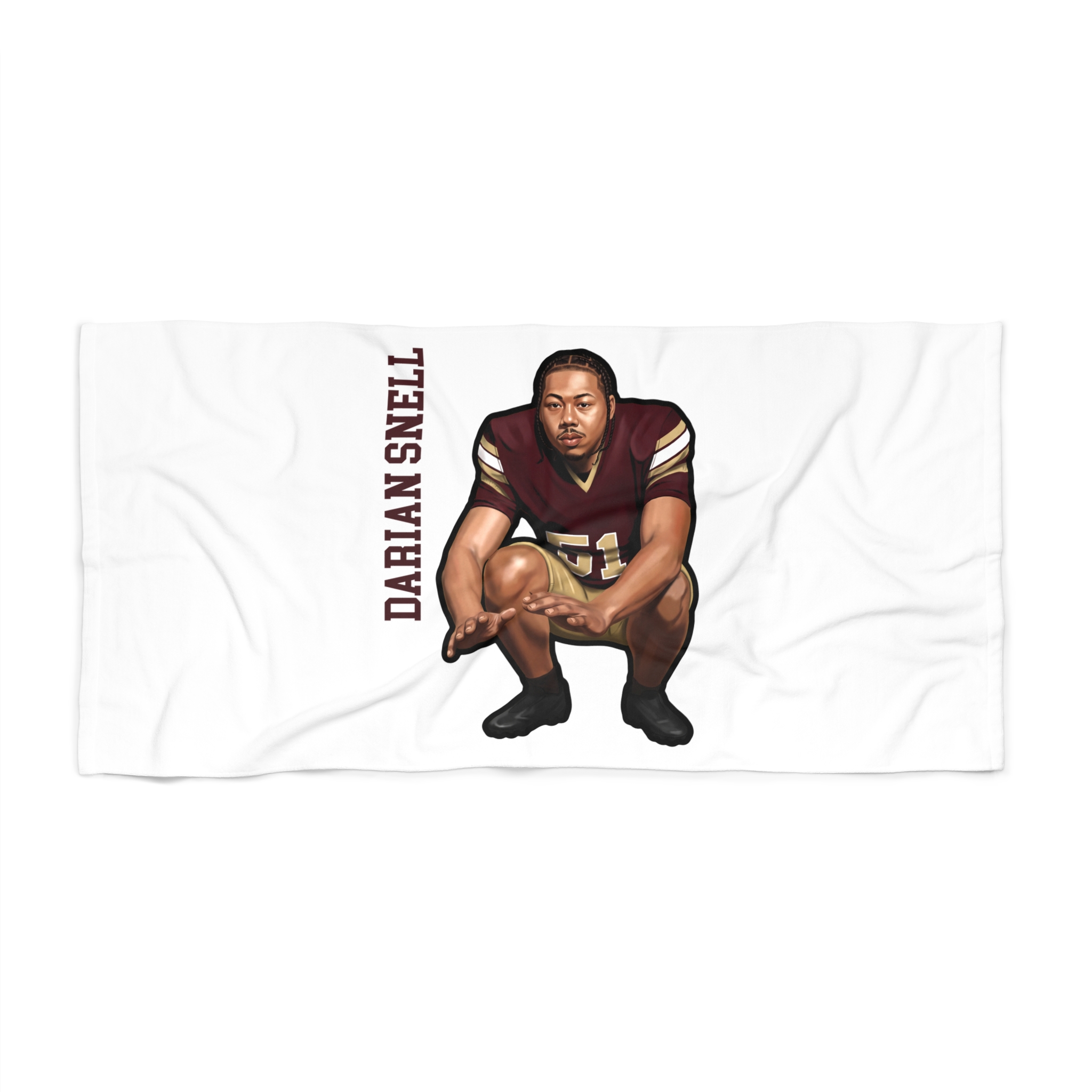 Beach Towel — character_name_vertical in Classic