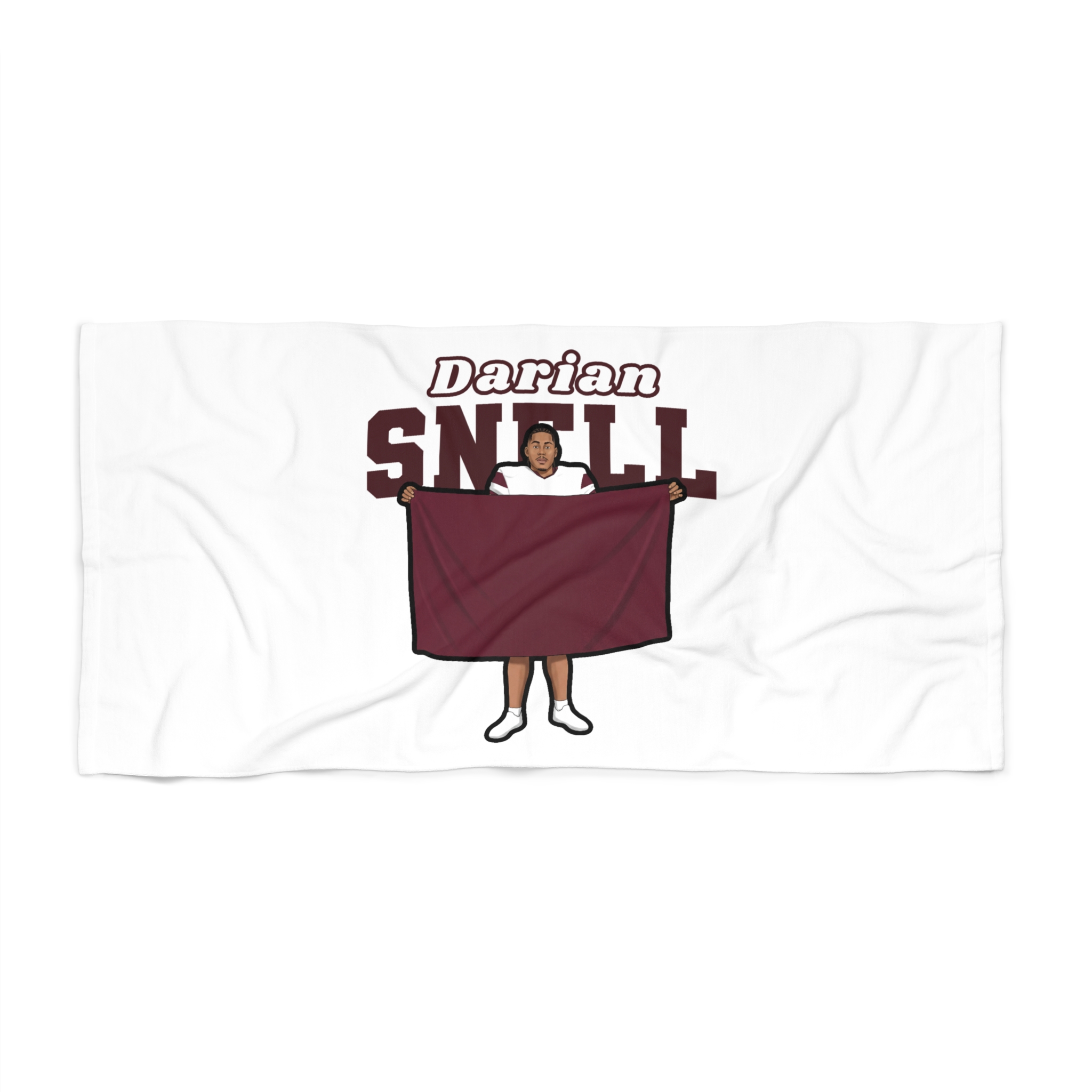 Beach Towel — character_name_arch in Classic