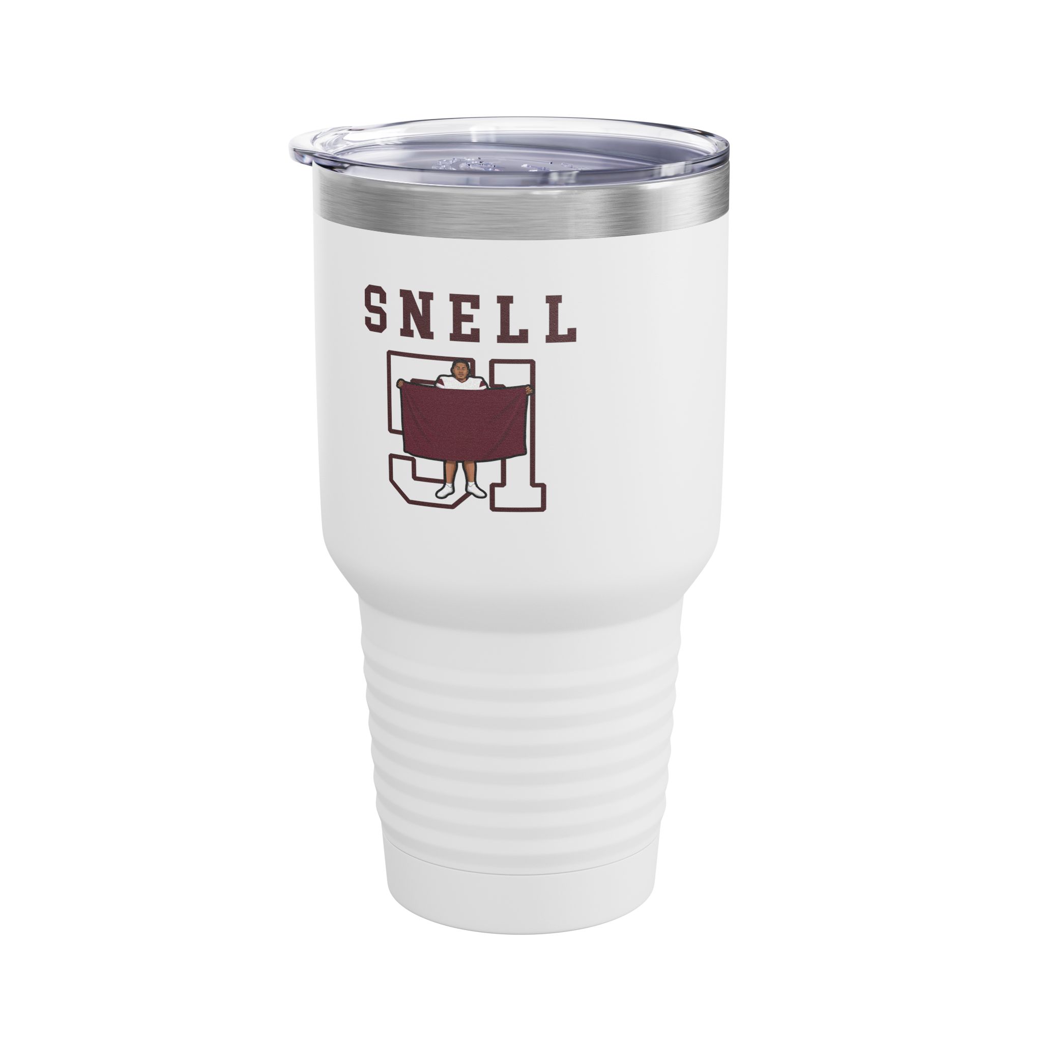30oz Tumbler — character_shirsey in White