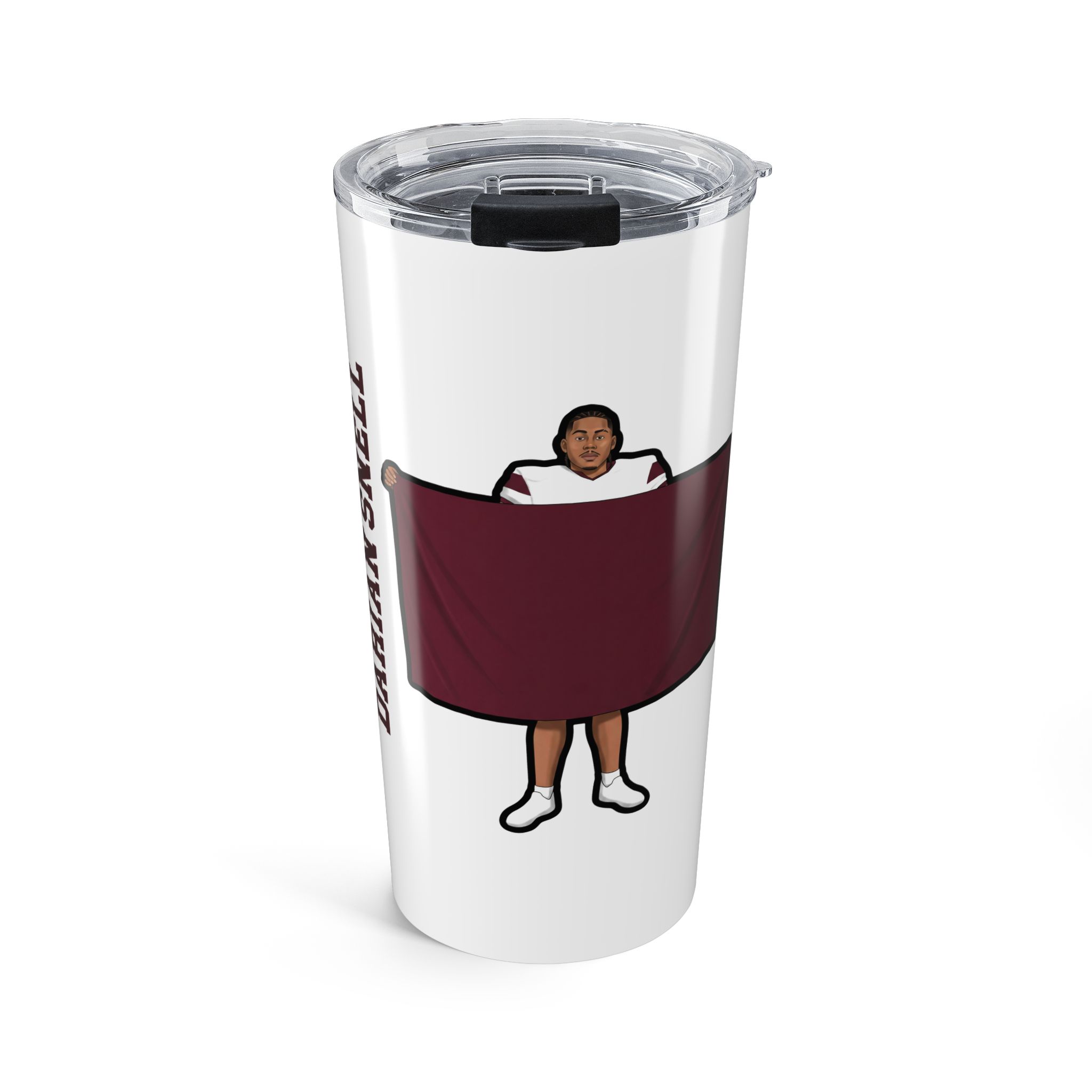 20oz Tumbler — character_name_vertical in Classic