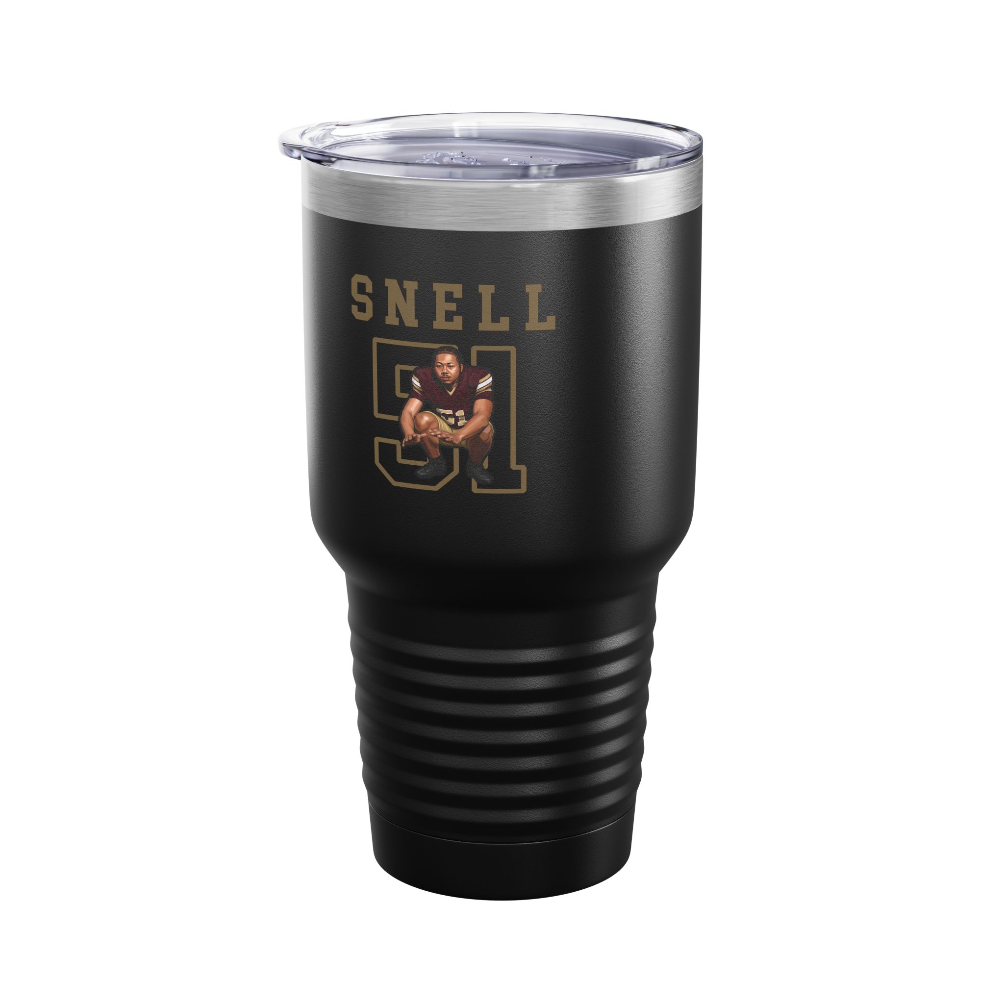 30oz Tumbler — character_shirsey in Black