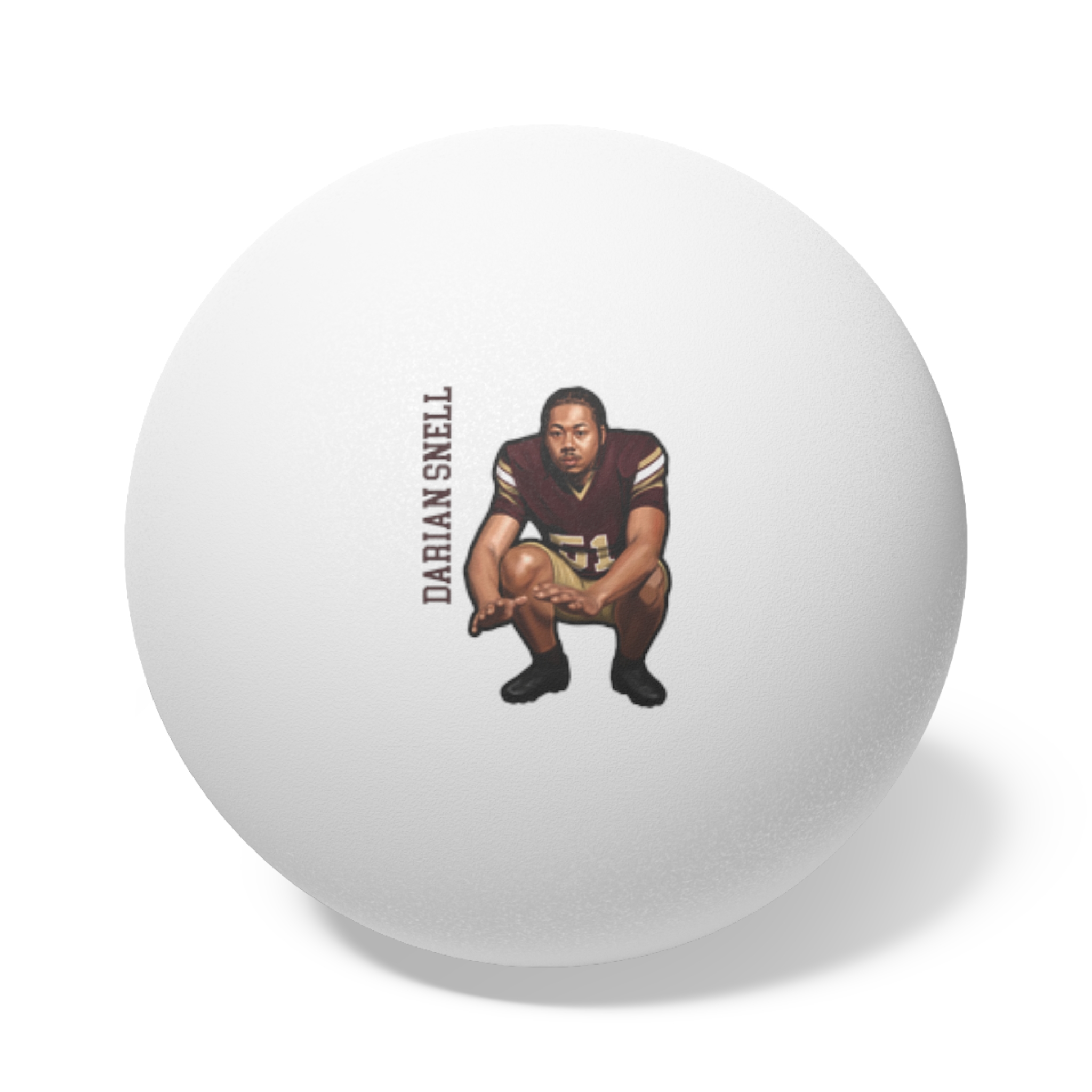 Ping Pong Balls, 6 pcs — character_name_vertical in White