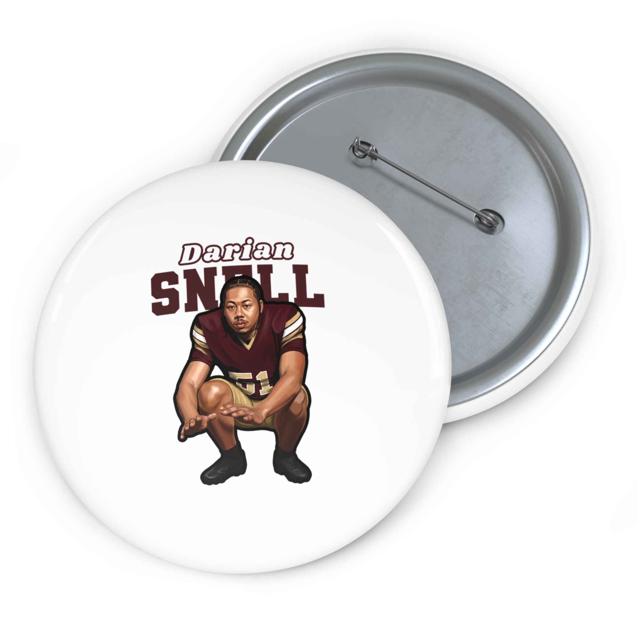 Game Day Pin — character_name_arch in Classic
