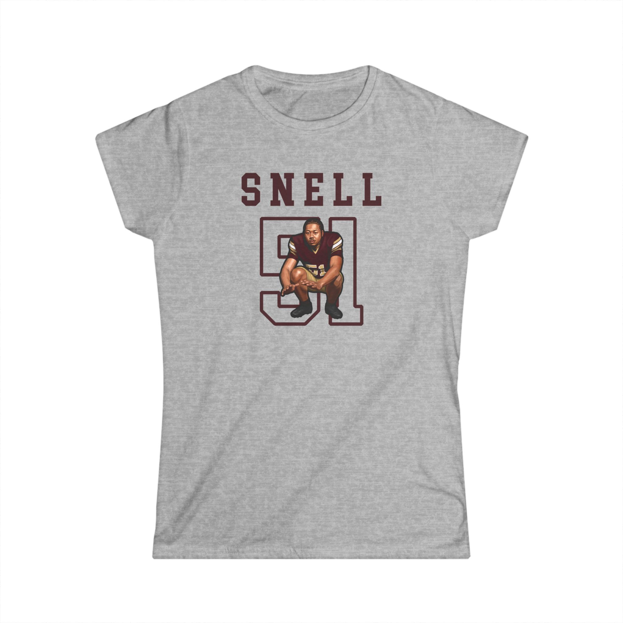 Women's Softstyle Tee — character_shirsey in Grey