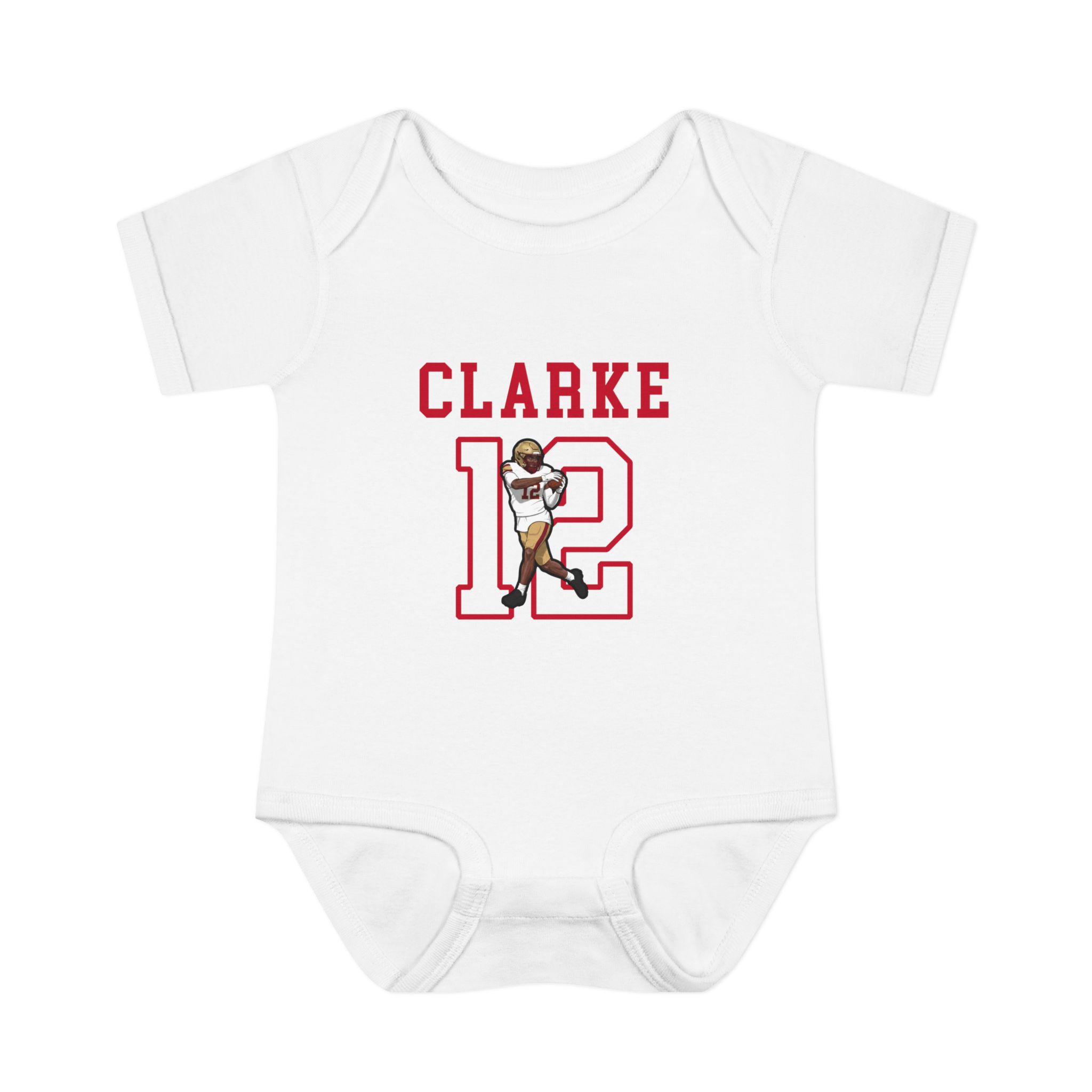Baby Onesie — character_shirsey in White