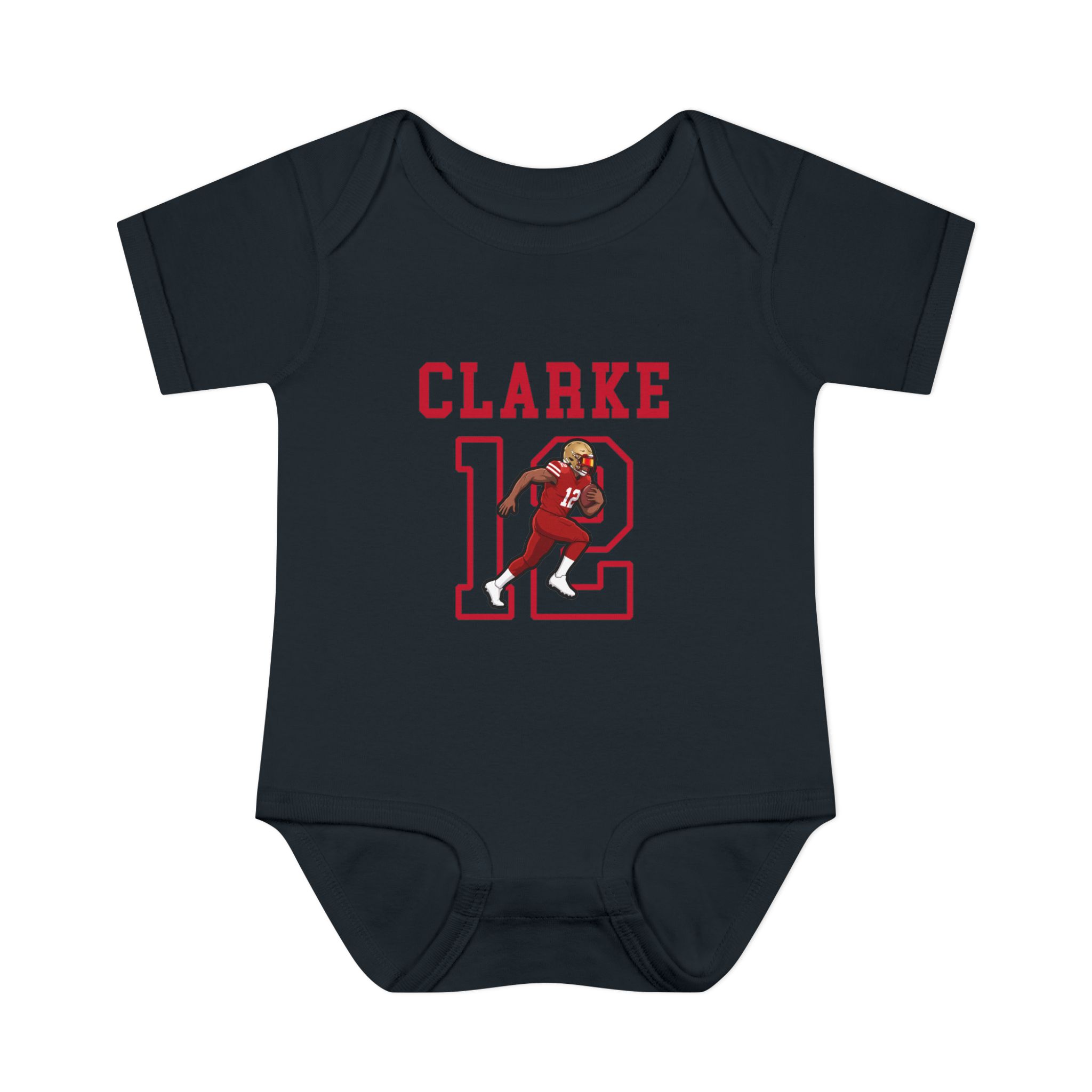 Baby Onesie — character_shirsey in Black