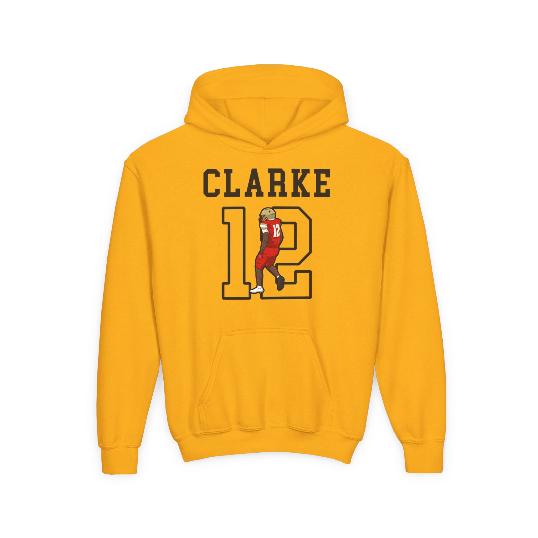 Youth Hoodie — character_shirsey in Gold