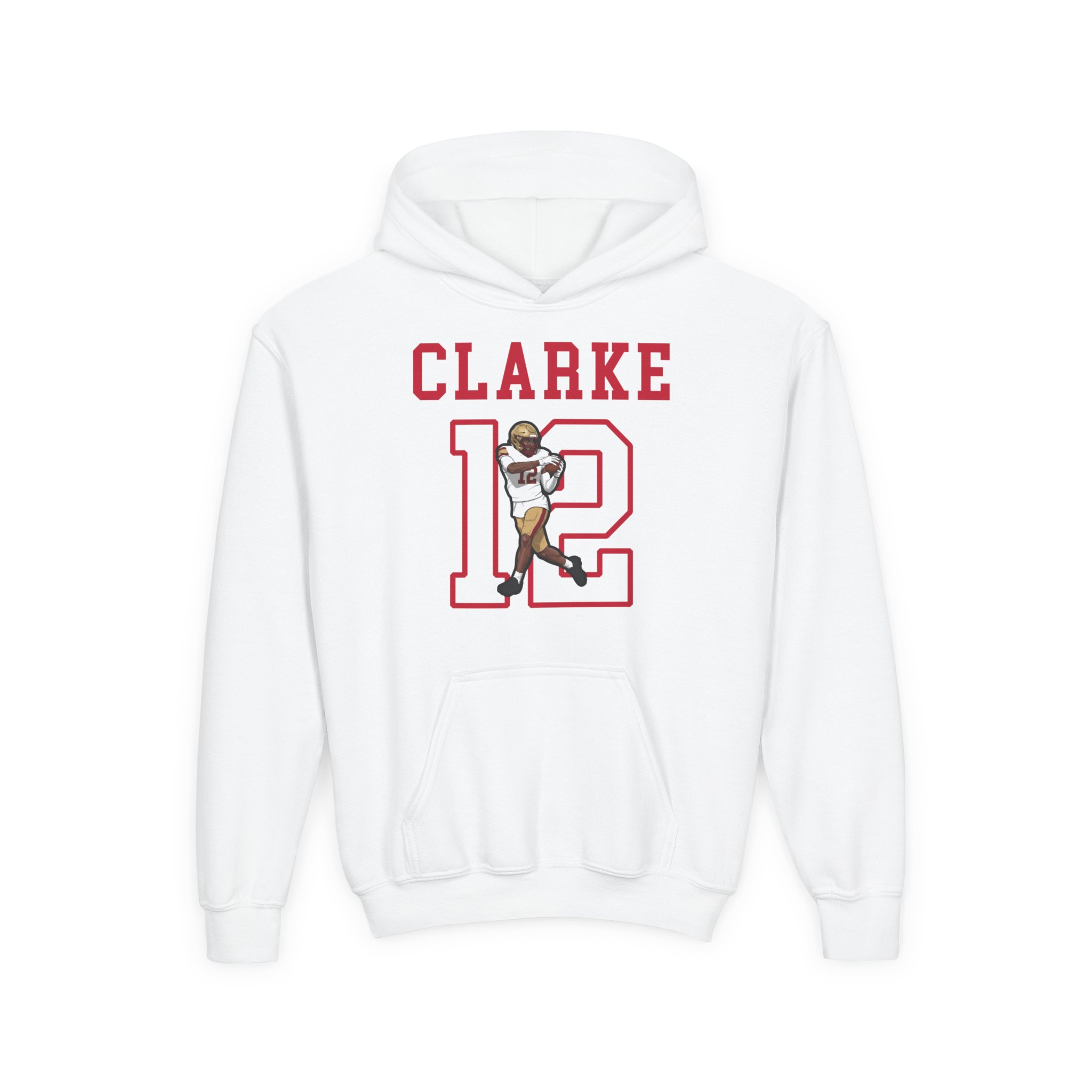 Youth Hoodie — character_shirsey in White
