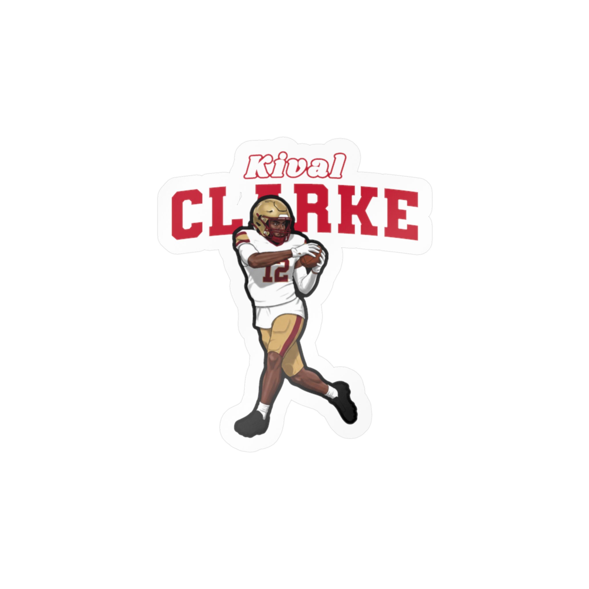 Vinyl Sticker — character_name_arch in Classic